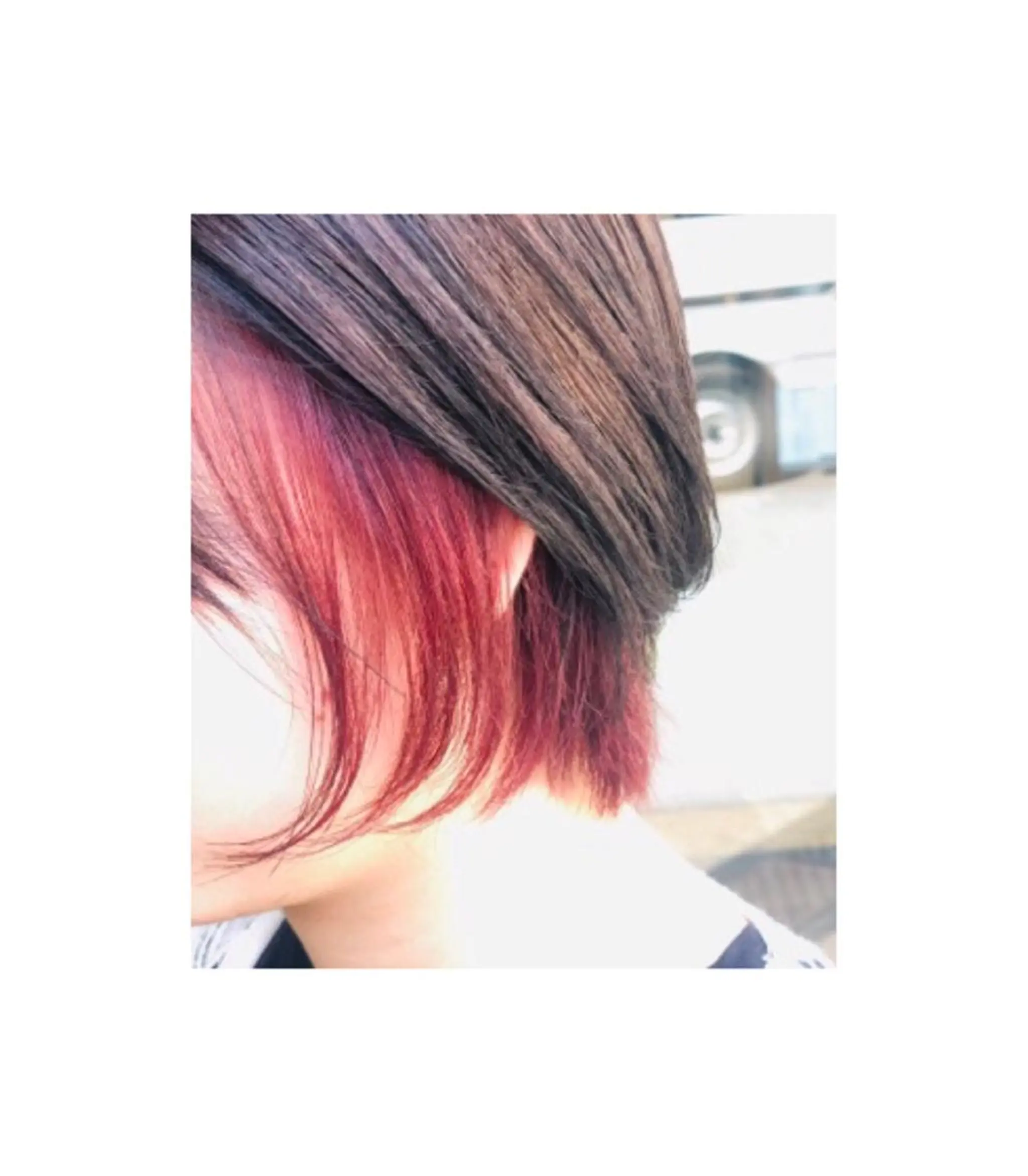 ショート カラー ヘアカラー あらい なつみのヘアスタイル