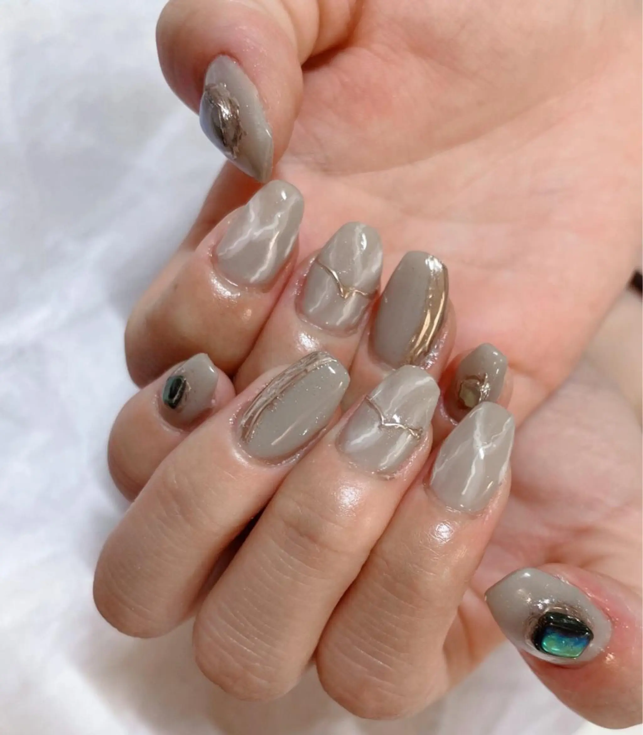 ネイル ニュアンスネイル ハンドネイル フットネイル ハンドケア 【ORGAN】 nailのネイルデザイン