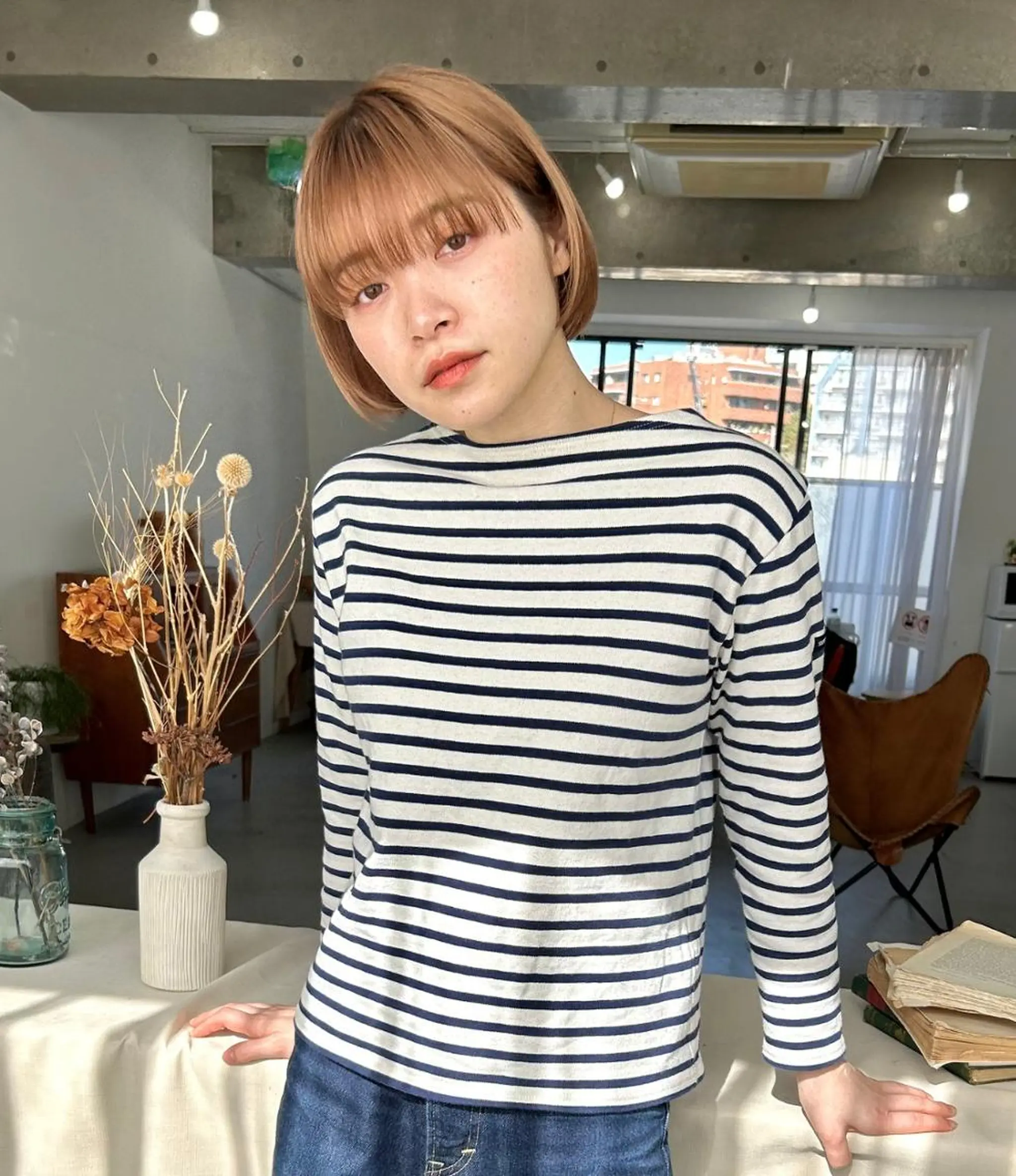 ショート 河原 亮のヘアスタイル