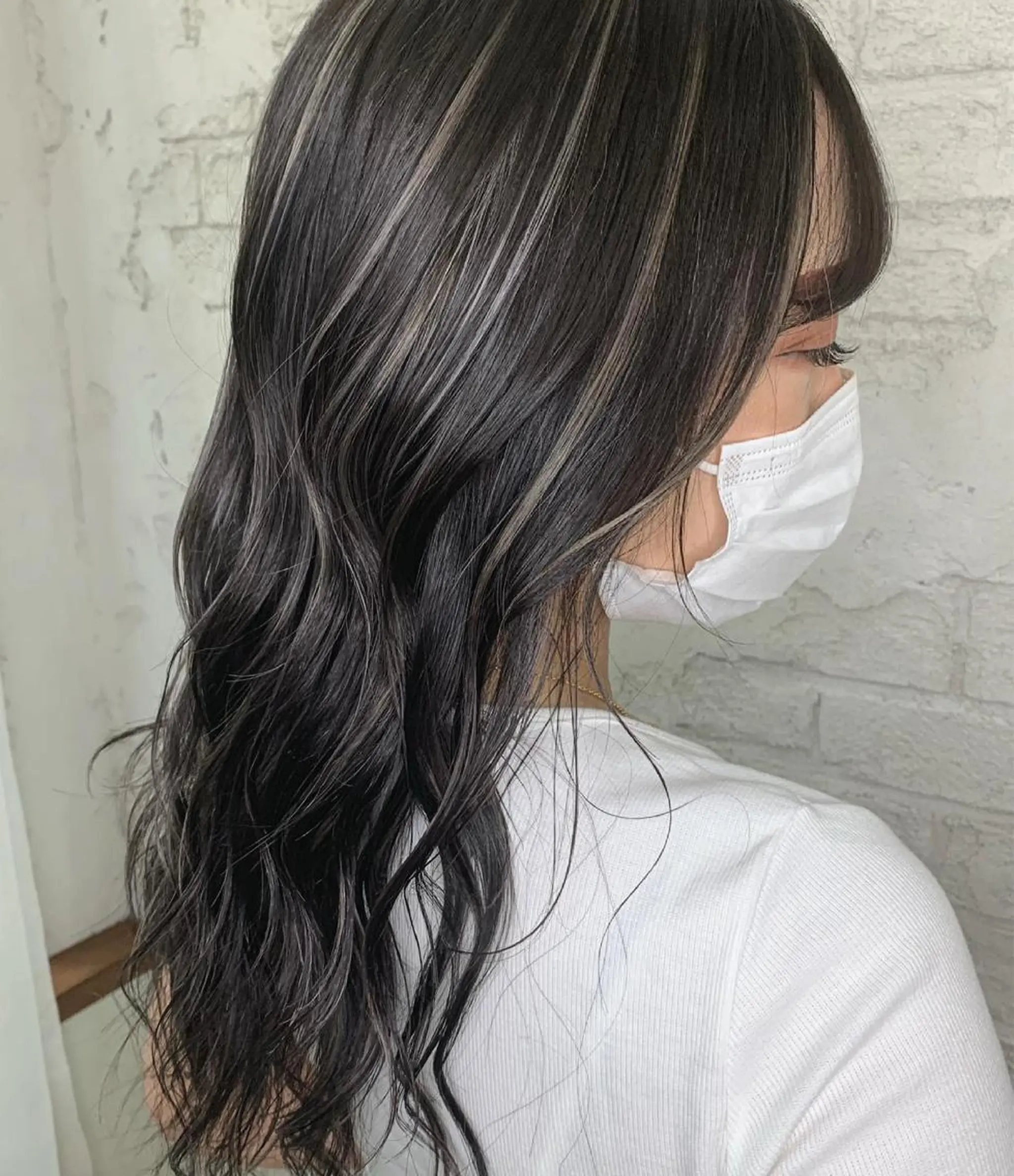 ロング ハイライト ヘアカラー 🇺🇸ハイライト特 化美容師🇺🇸漆沢のヘアスタイル