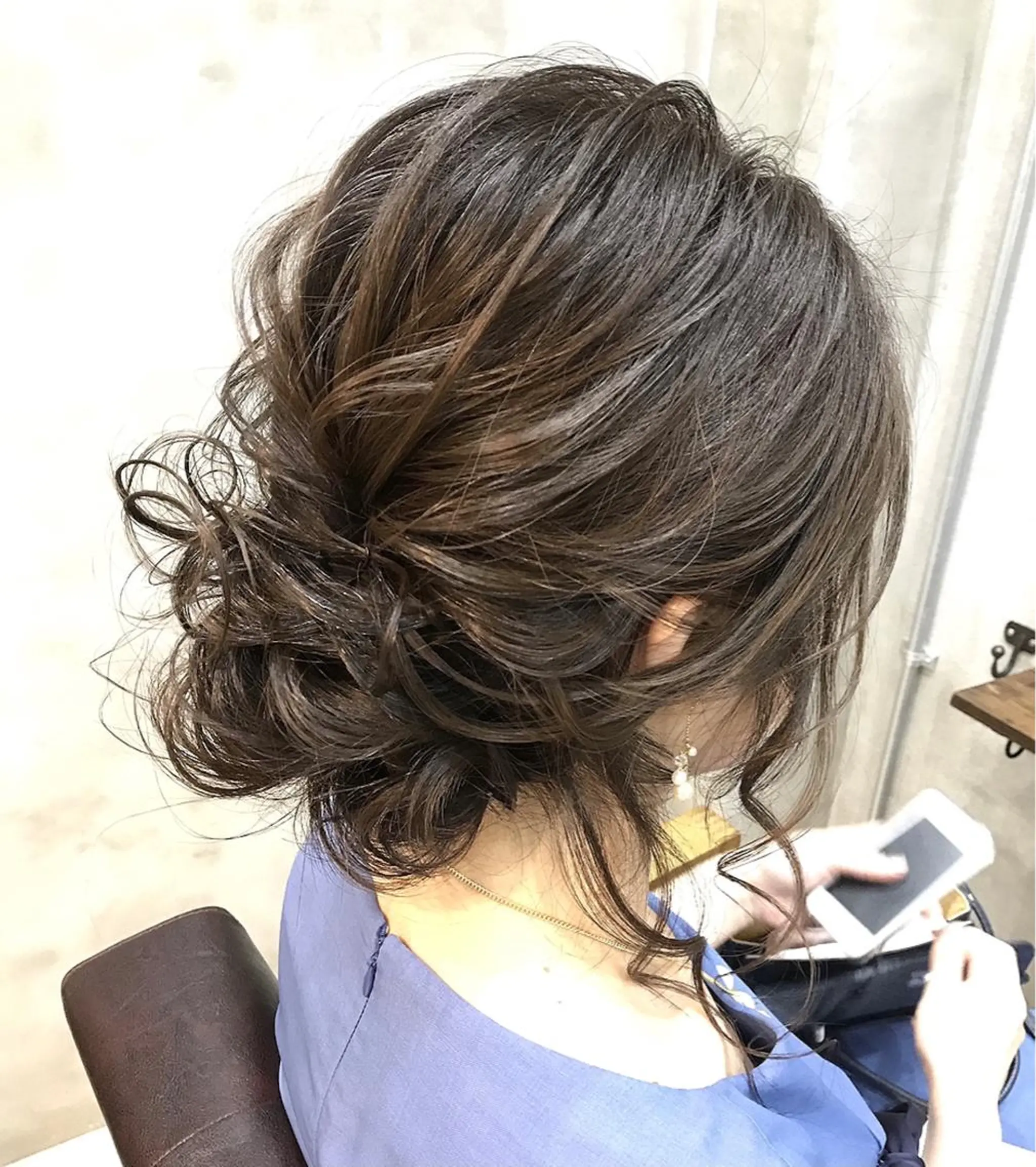 セミロング まつパ・ヘアセット ♡Chinami♡のマツエク・マツパデザイン