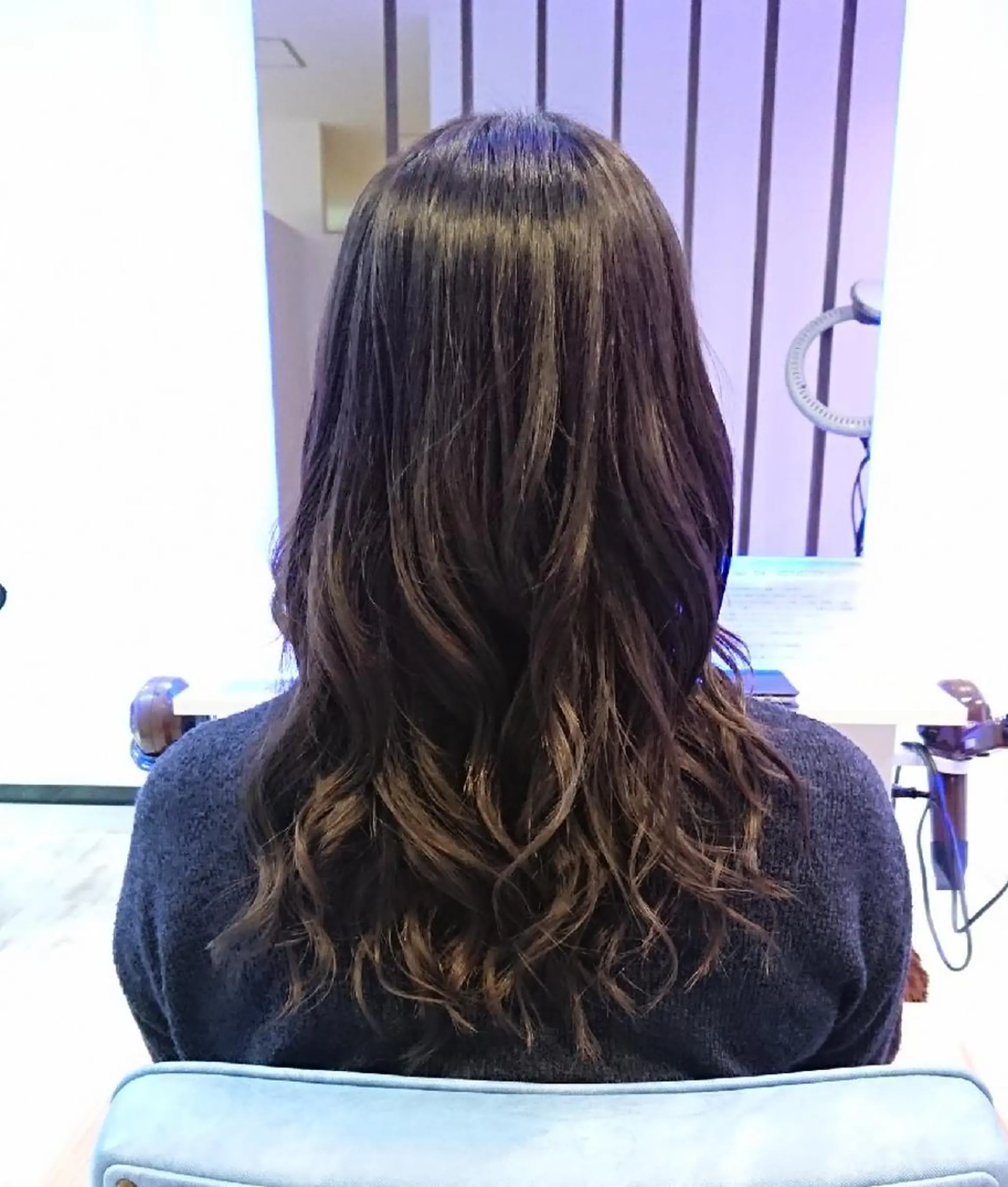 ロング カラー ヘアアレンジ 小林 伸行のヘアスタイル