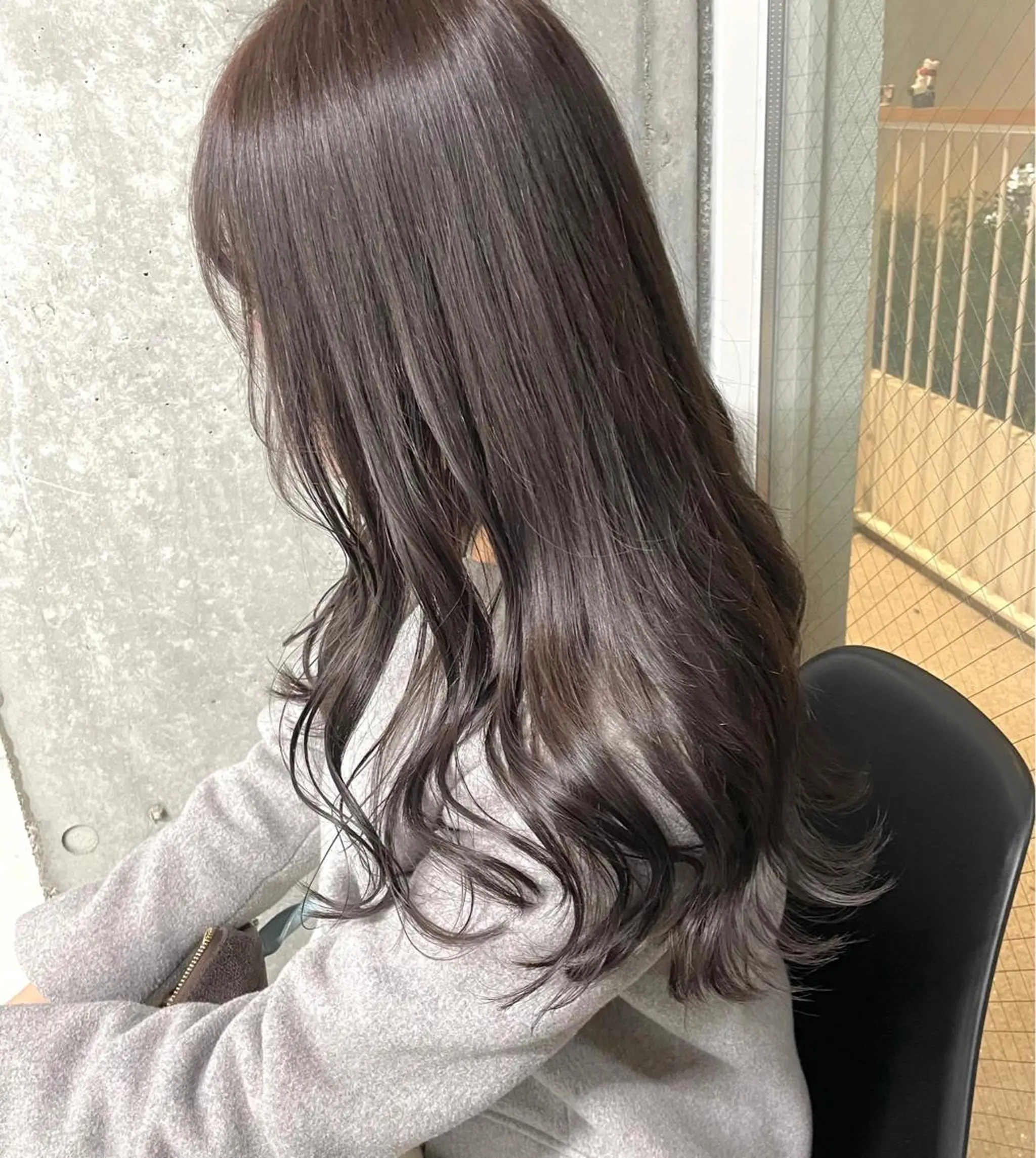 セミロング ❄️💛エクステ ブリーチ❄️yukiのヘアスタイル