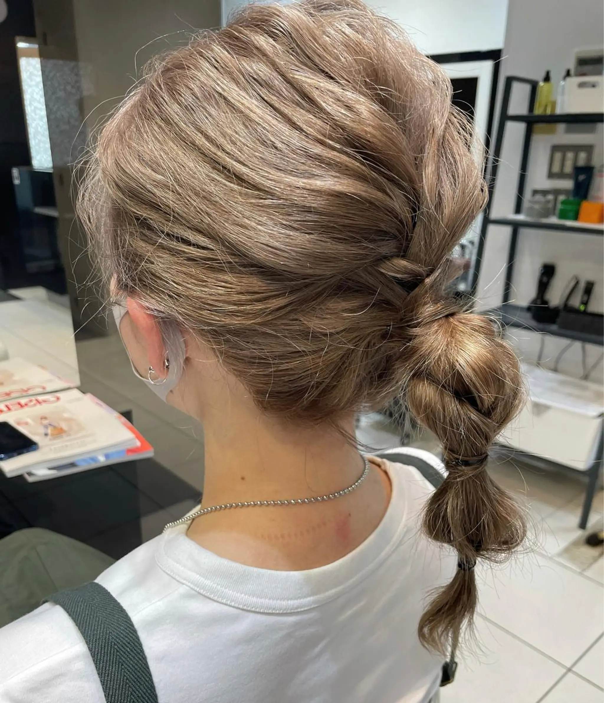 ミディアム カラー 女性リピ90%🍨 🩷佐藤みずきのヘアスタイル