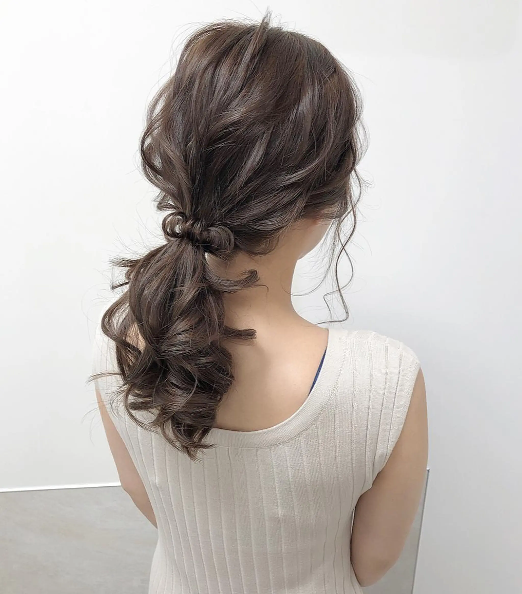 セミロング カラー ヘアアレンジ autre所属・大久保 ひでなりのヘアスタイル