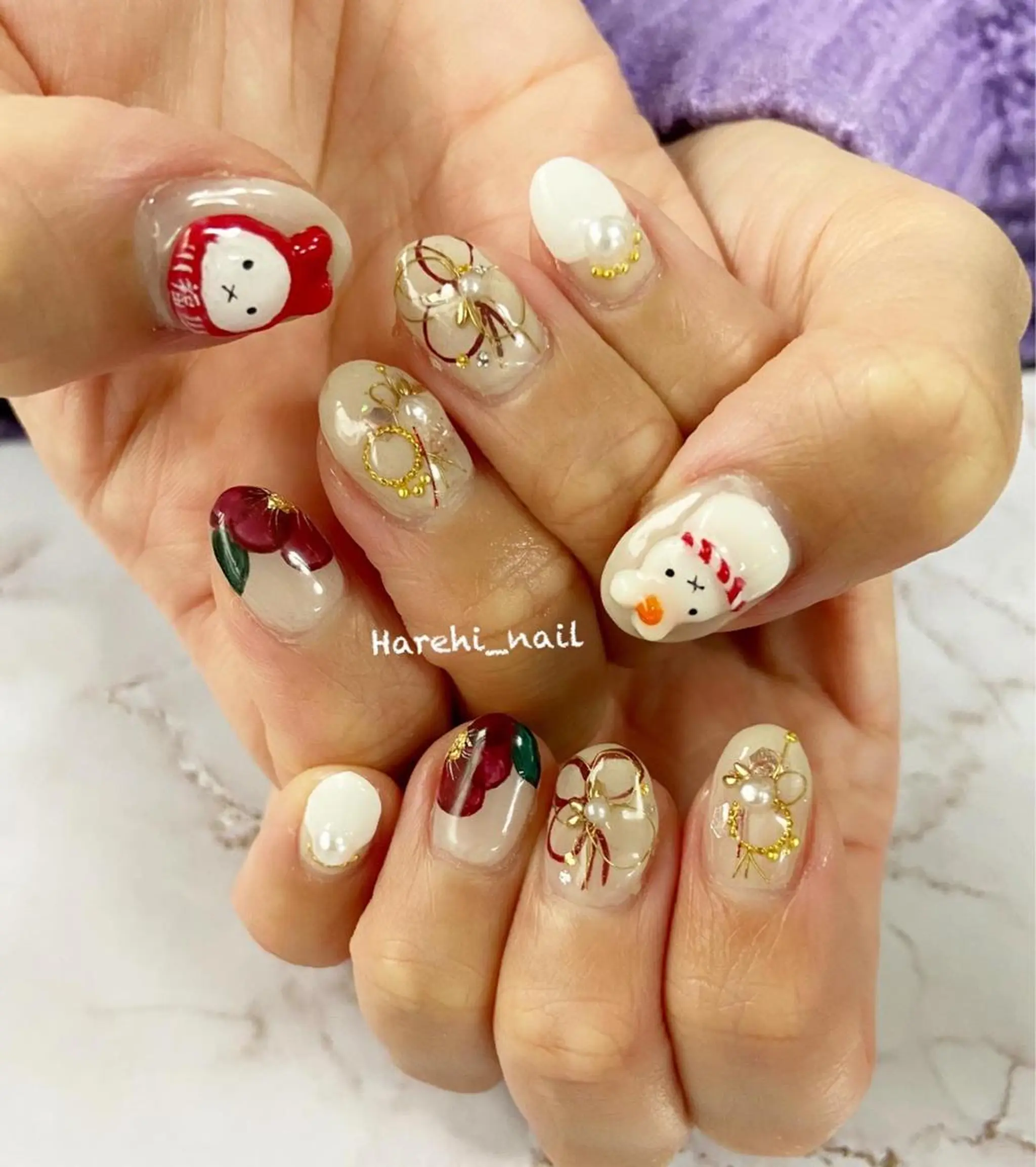 ネイル ハンドネイル Harehi_ nailのネイルデザイン