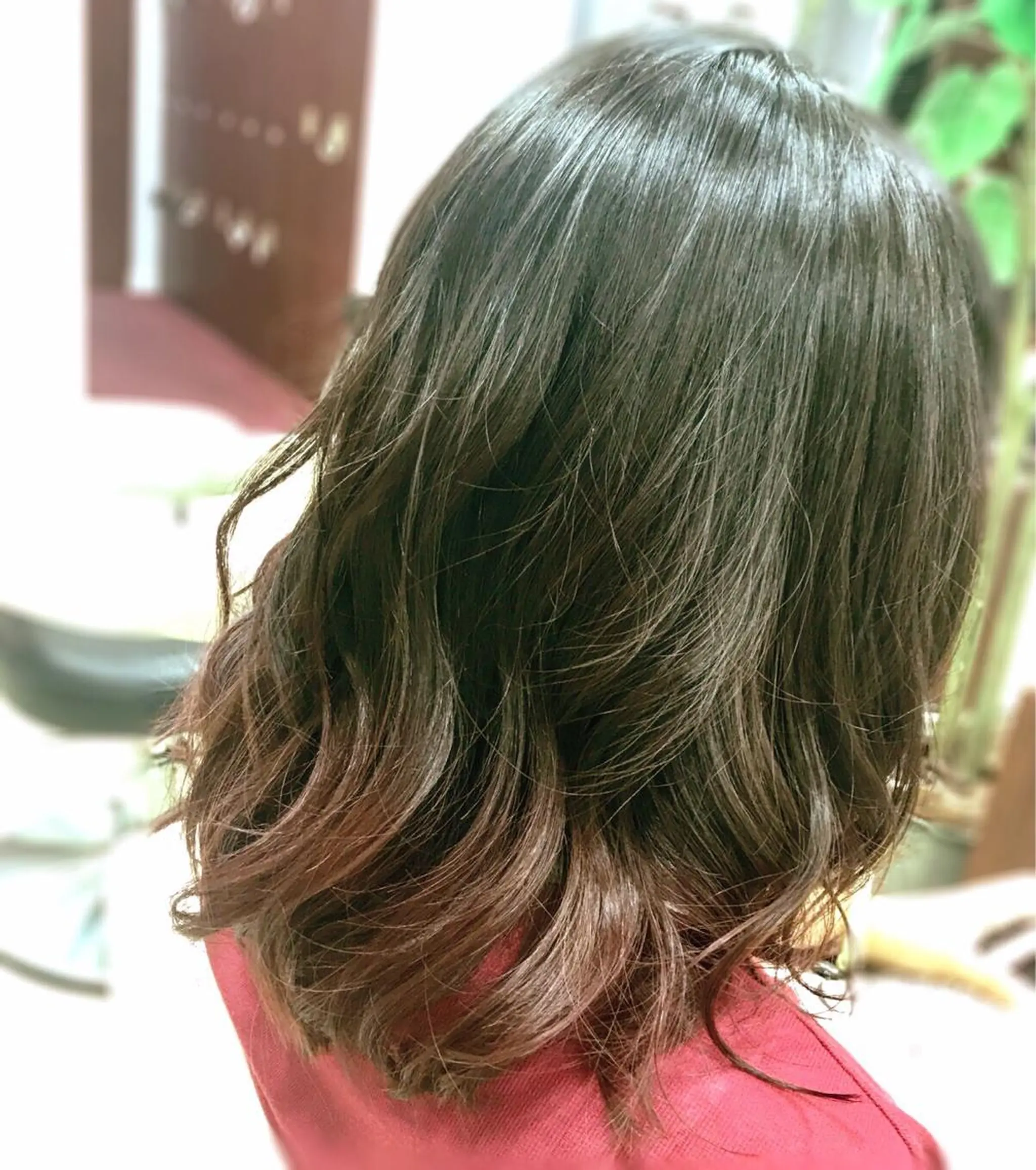 ロング カラー ブリーチ グラデーションカラー 齊藤 久恵のヘアスタイル