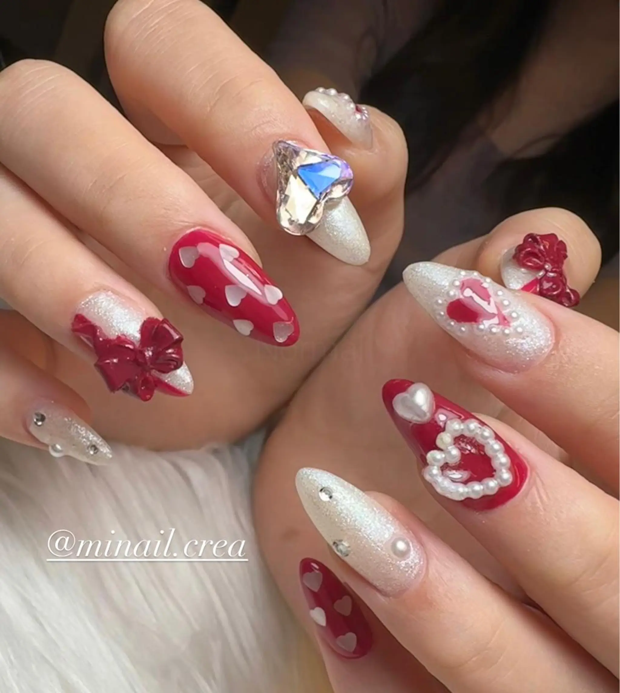ネイル ロングネイル スカルプネイル ハンドネイル CRéA　-private nailsalon-所属・CReA nailのネイルデザイン