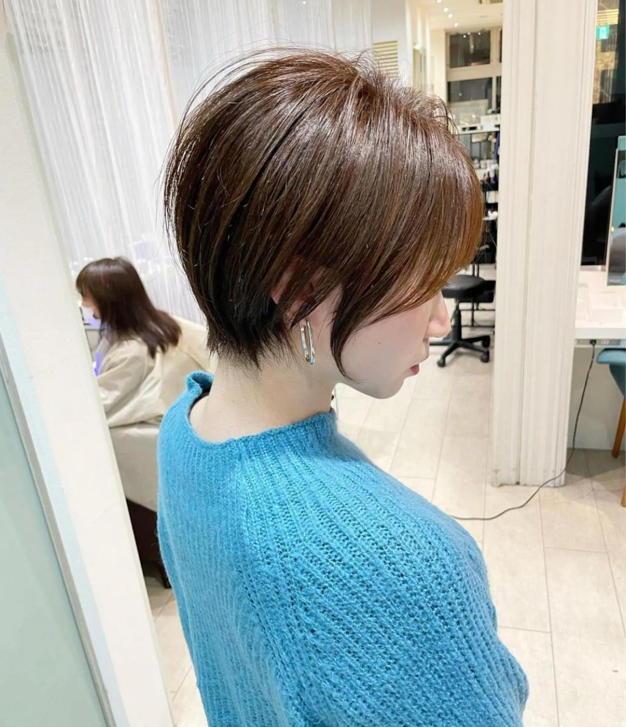 ショート カラー カット ヘアカラー le. pidorgeのヘアスタイル