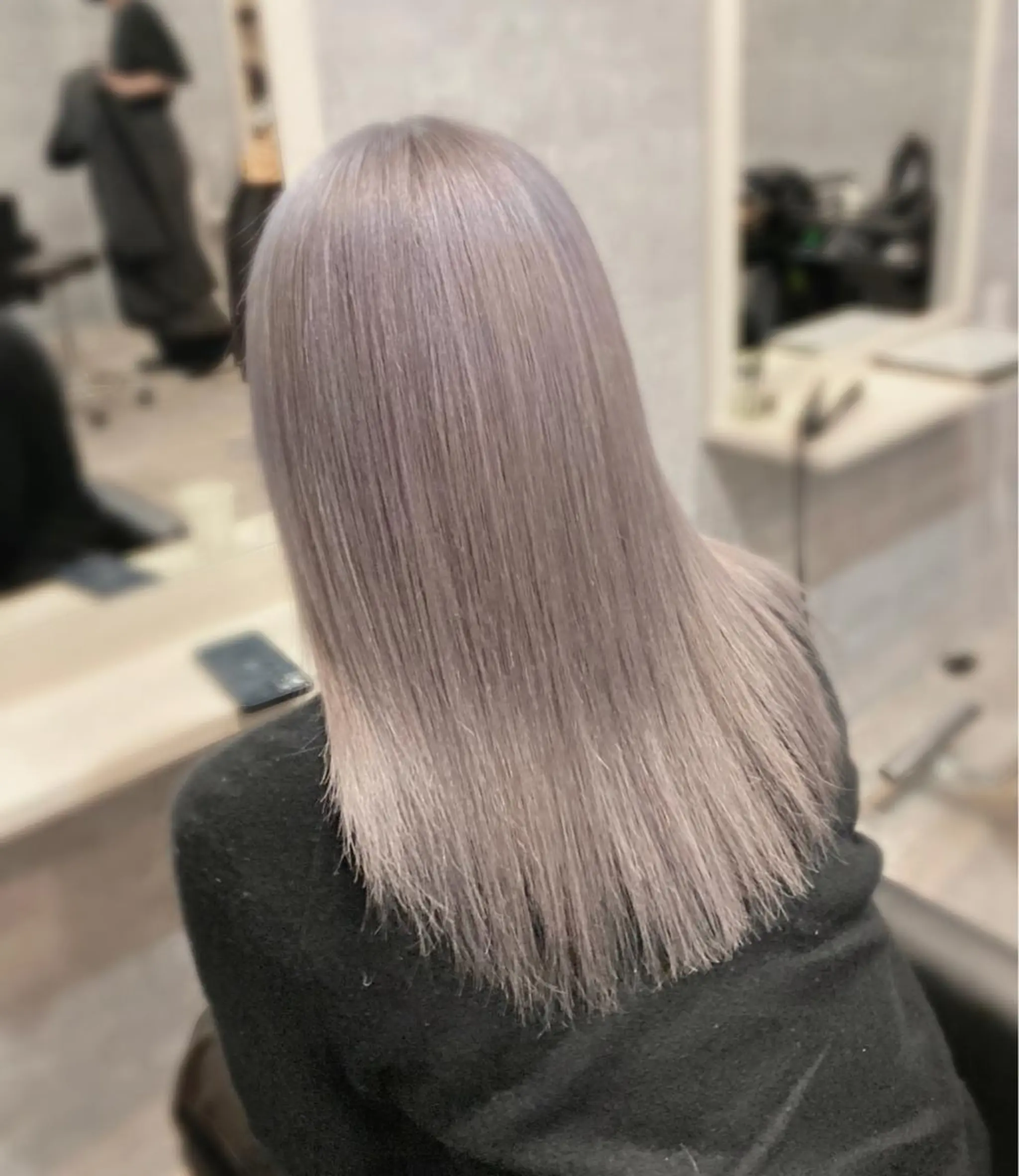 セミロング カラー ブリーチ 池袋/限定メニュー TAISHIのヘアスタイル