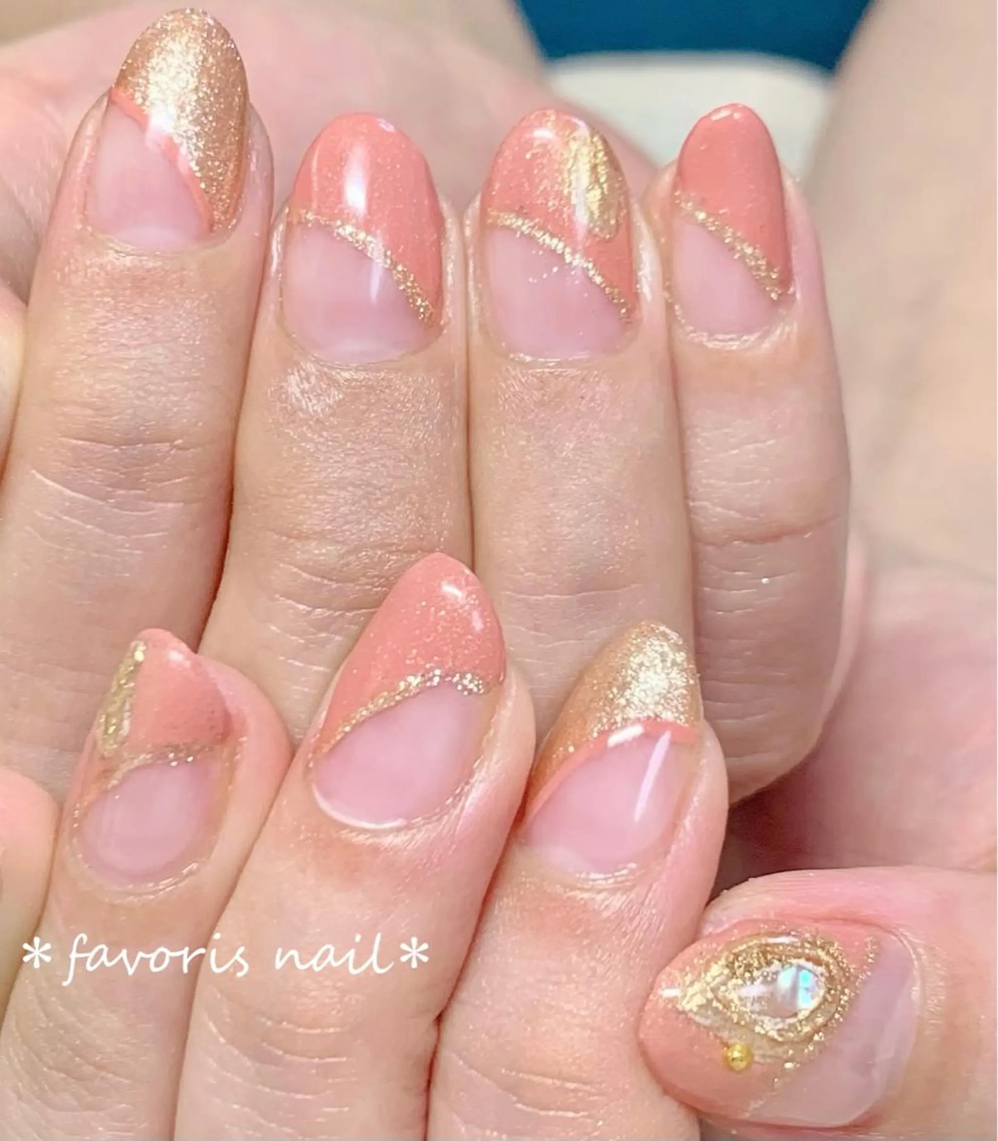 ネイル ハンドネイル favoris nail🌼のネイルデザイン
