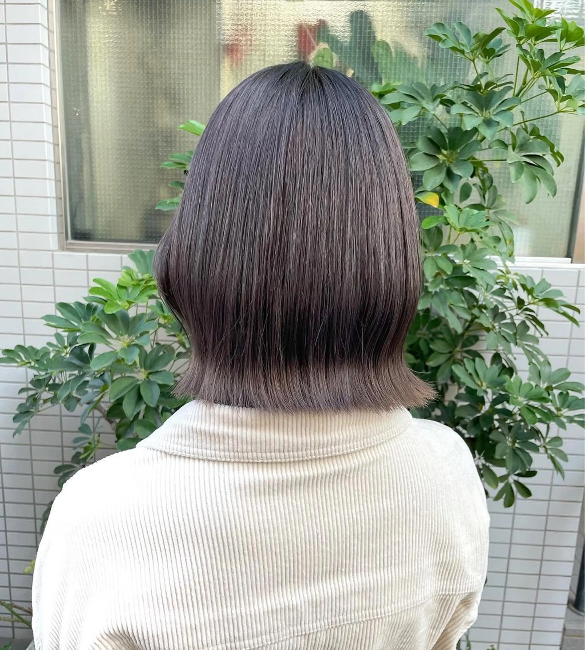 ミディアム カラー グレージュ ラベンダーカラー ラベンダーグレージュ ラベンダーグレー 🫧ヒシダアキ /taboo🫧のヘアスタイル