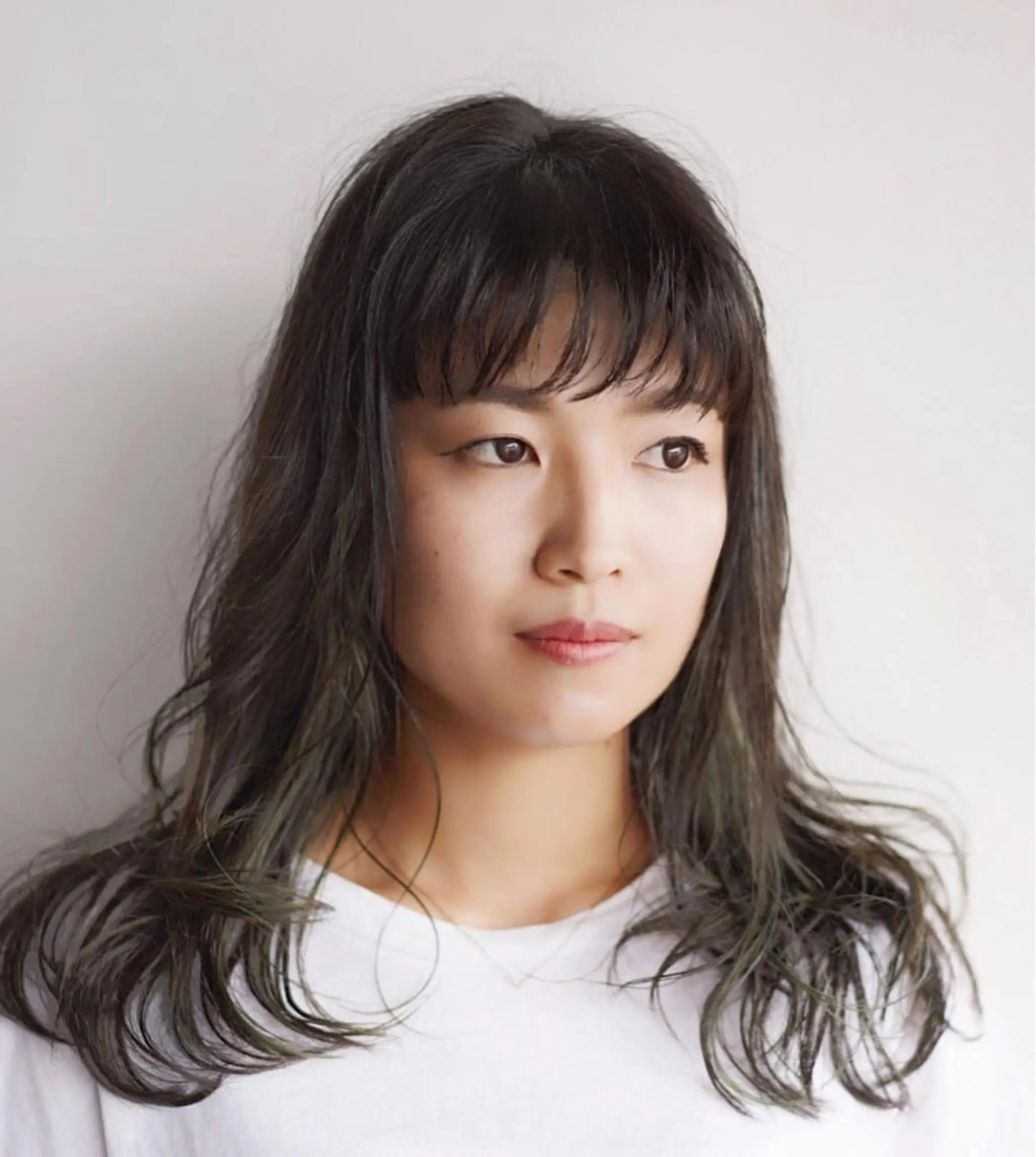 ミディアム カラー パーマ ミディアムパーマ salon m ni サロンマーニ所属・久保田 一のヘアスタイル