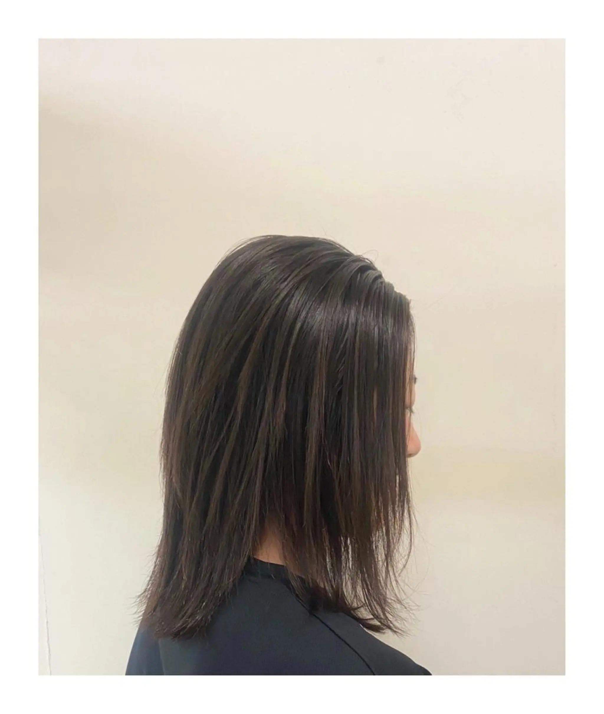 ミディアム ヘアー    アンド  フェイス  Lien所属・橋口 千裕のヘアスタイル