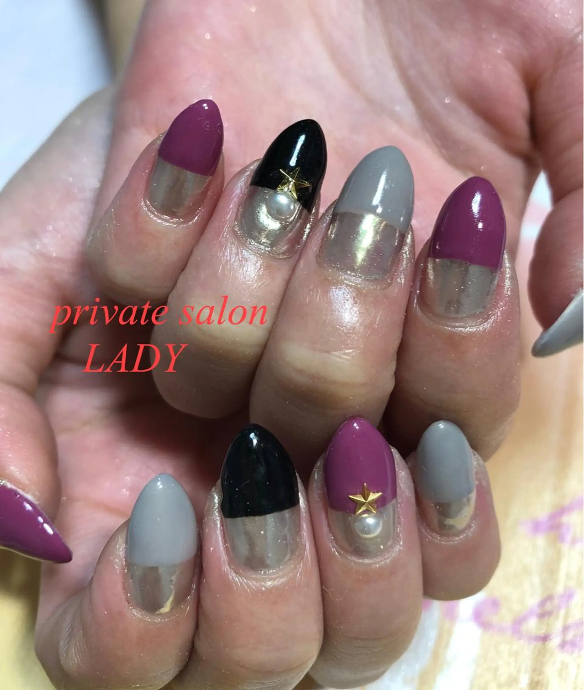 ネイル ハンドネイル 桜田 麻菜のネイルデザイン