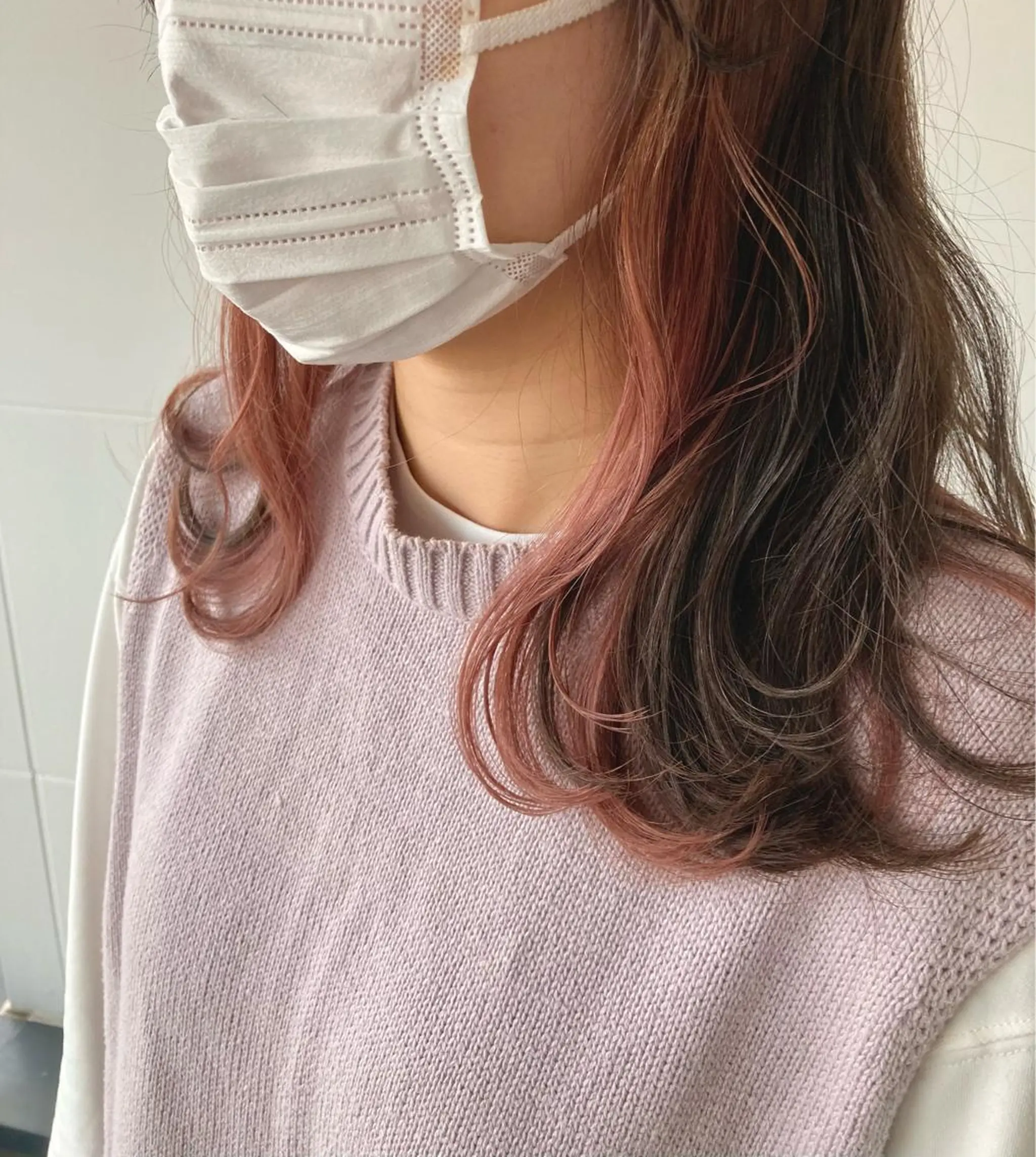 セミロング タカツド ユウキのヘアスタイル