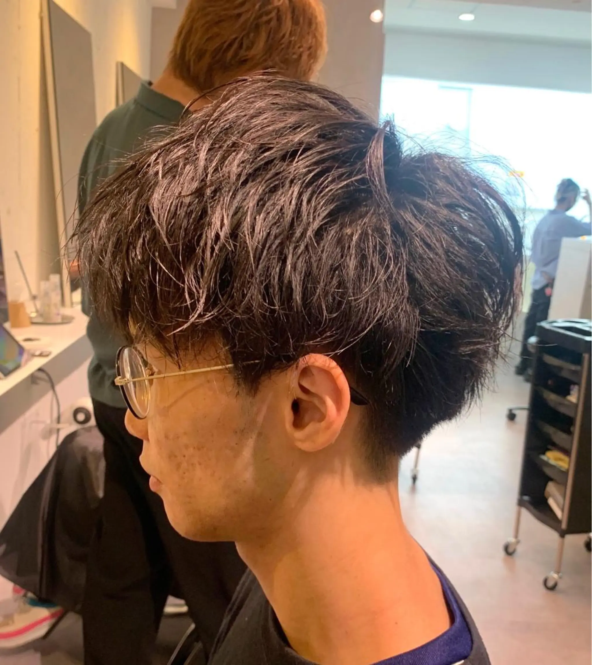 メンズ 濱口 健慎のヘアスタイル