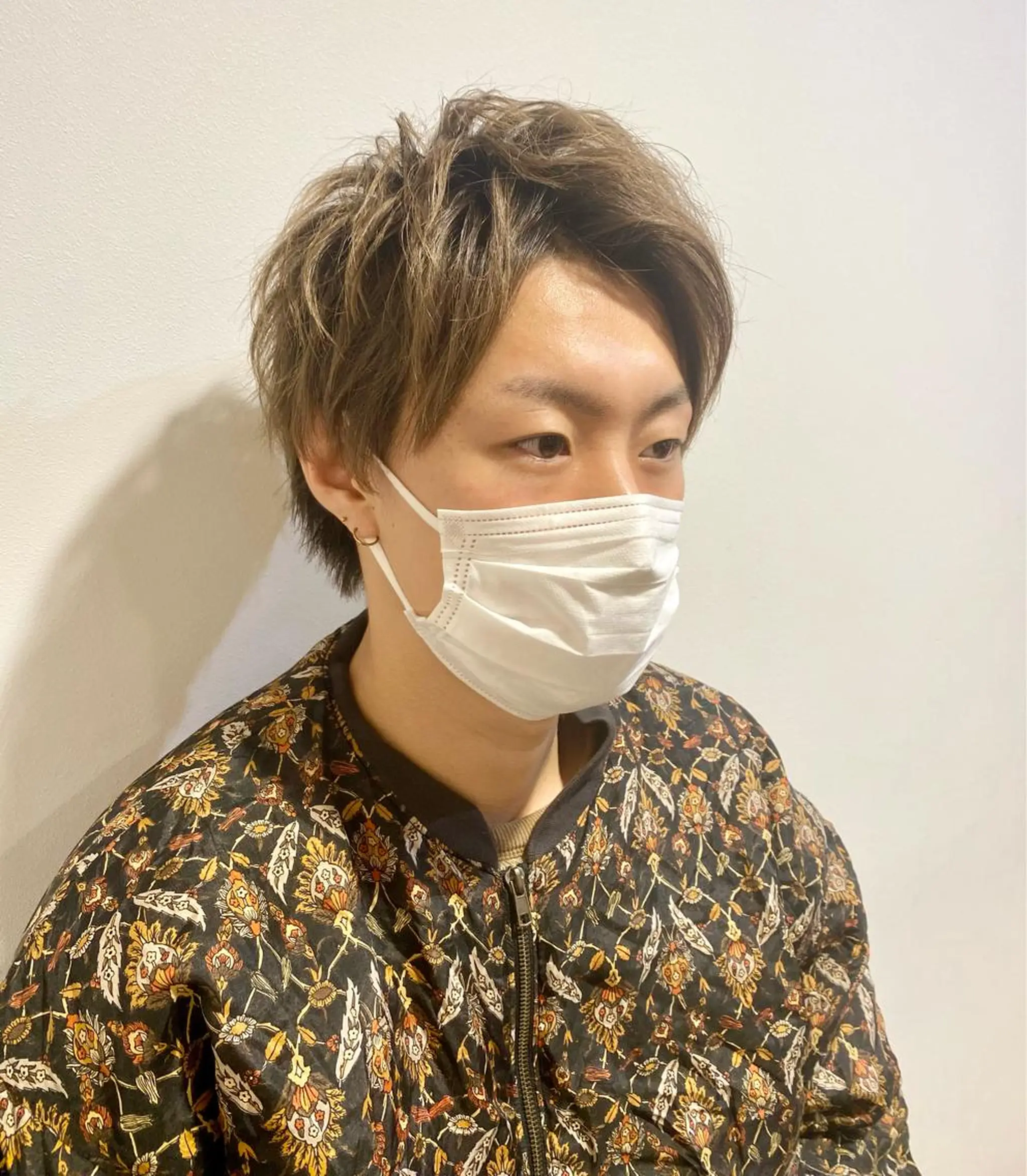 メンズ メンズパーマ 西條真治のヘアスタイル