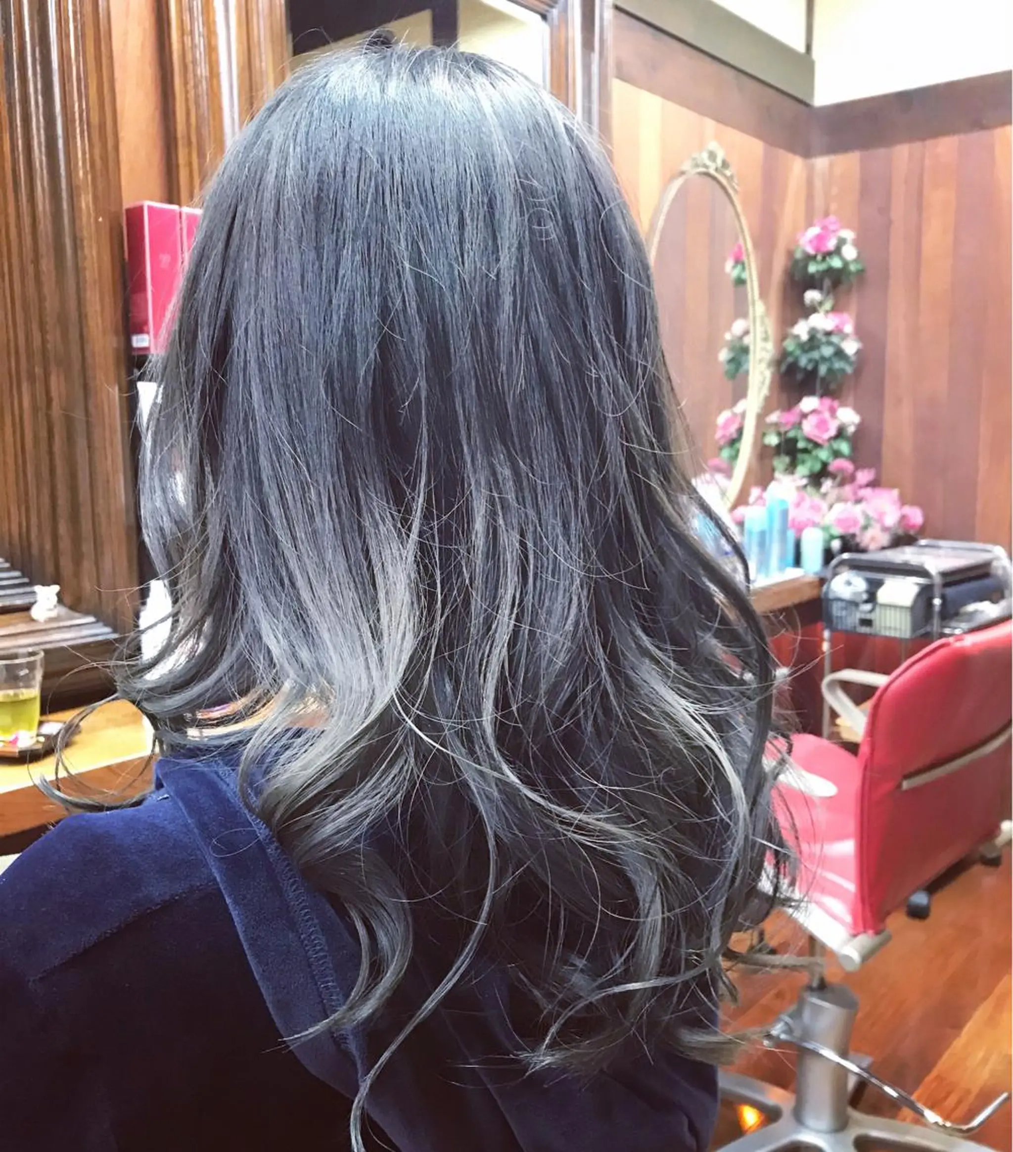 ロング カラー MIZUKI🫧ྀི 韓国ヘアAFLOATのヘアスタイル