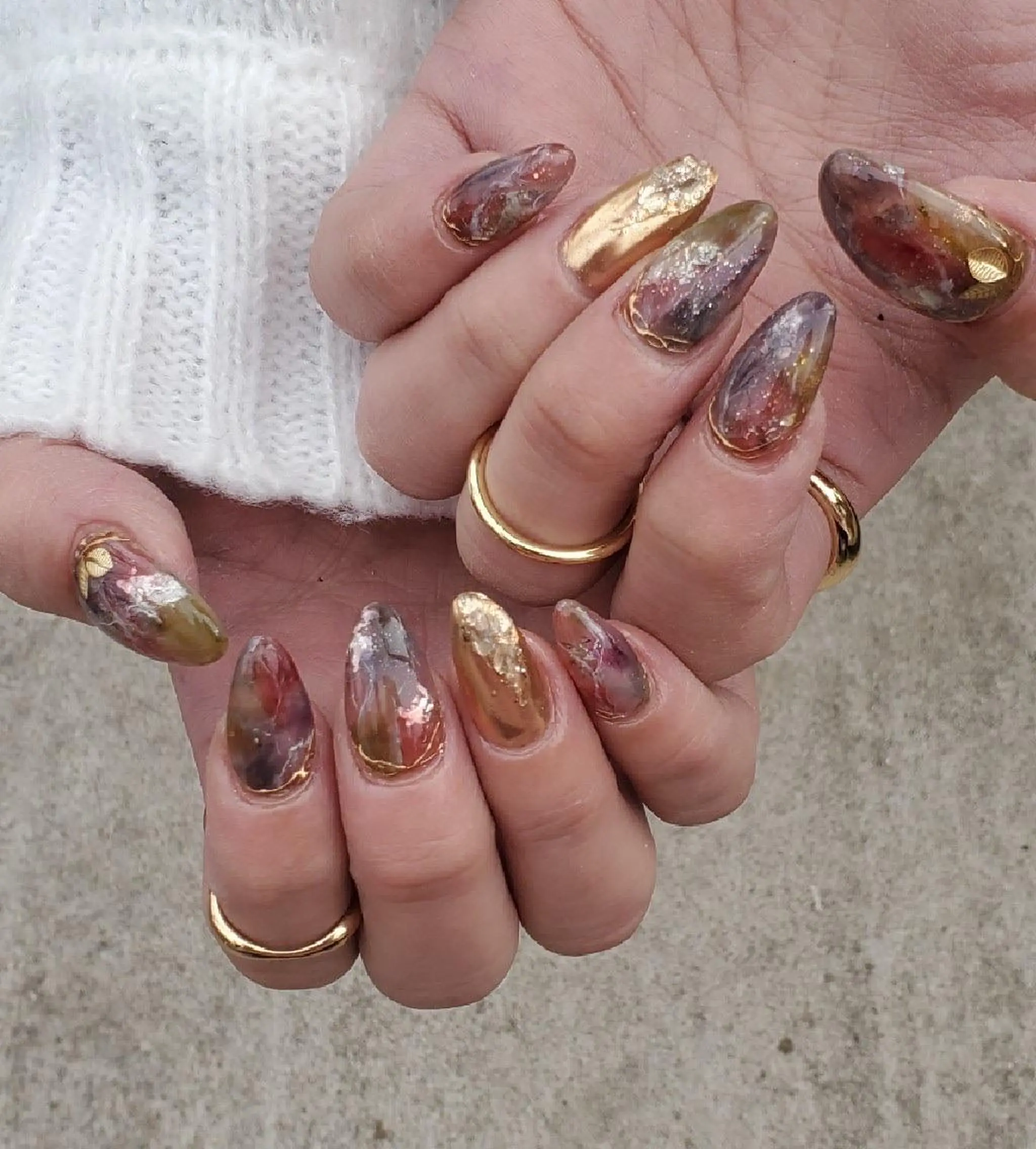 ネイル ハンドネイル ORGAN nana やり放題💅のネイルデザイン