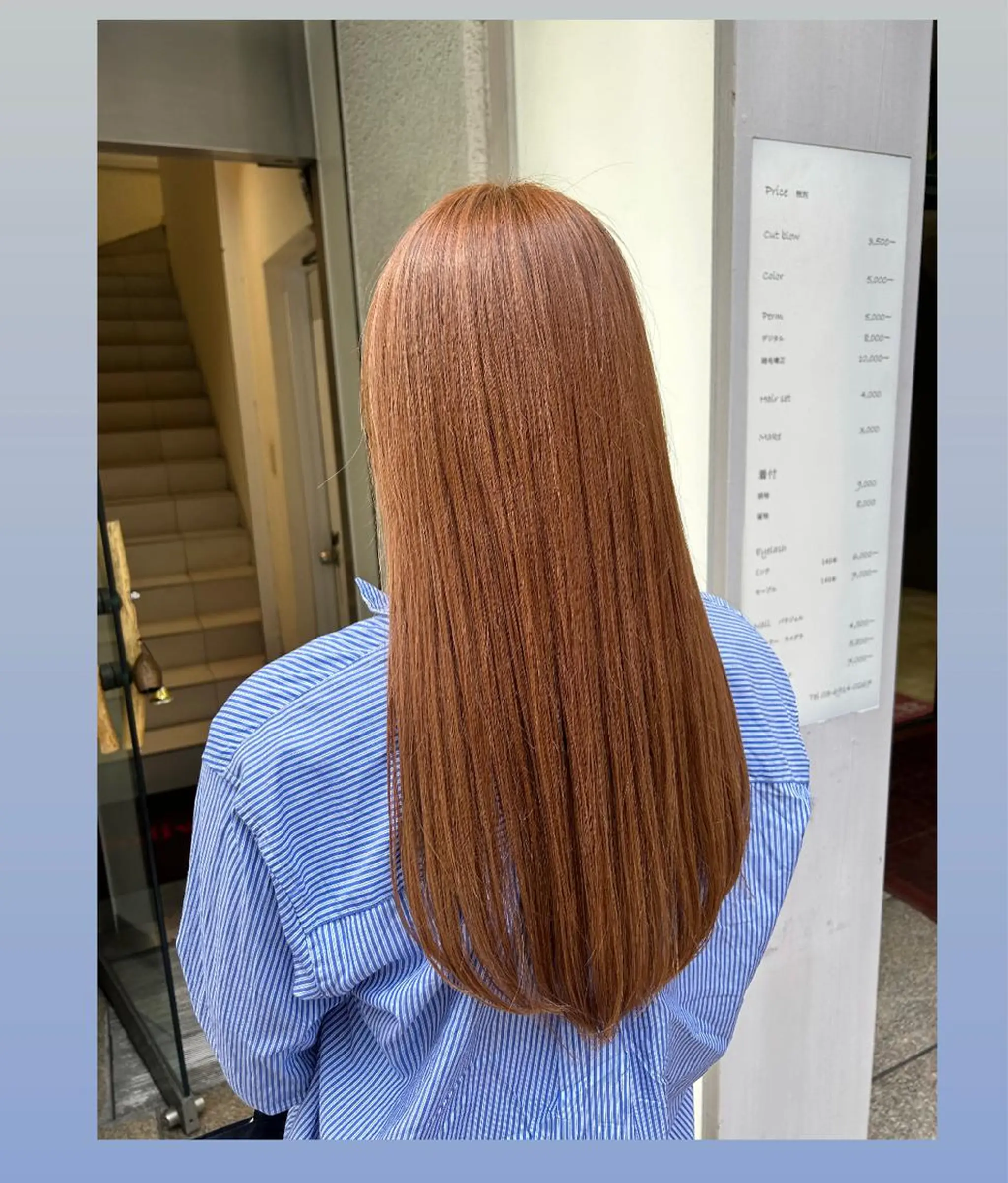 ロング カラー ヘアカラー 🪄髪質改善艶カラー 🦄石井栞のヘアスタイル