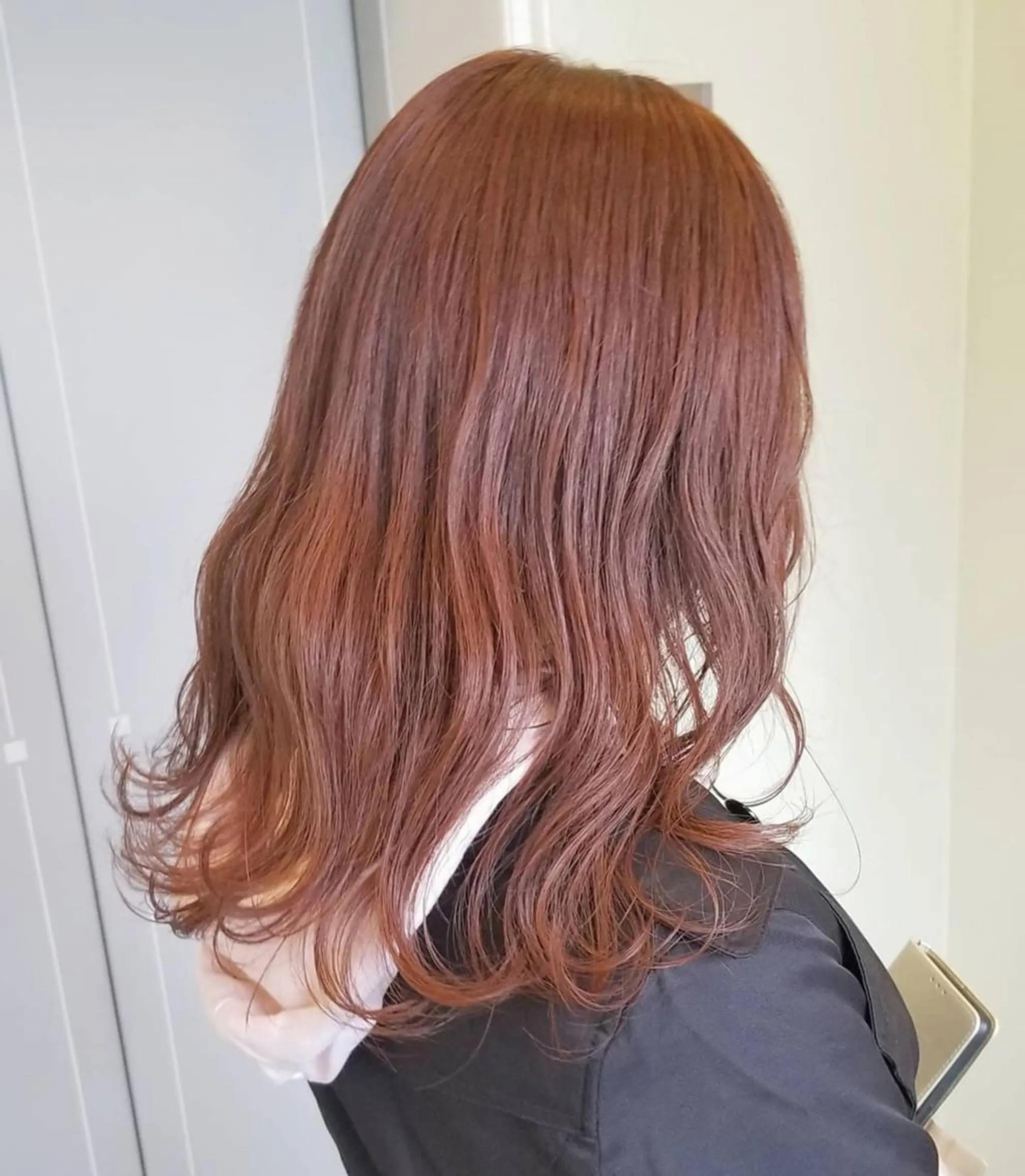 セミロング カラー 透明感カラー ピンクカラー 【ネウィ天王寺 】seiyaのヘアスタイル