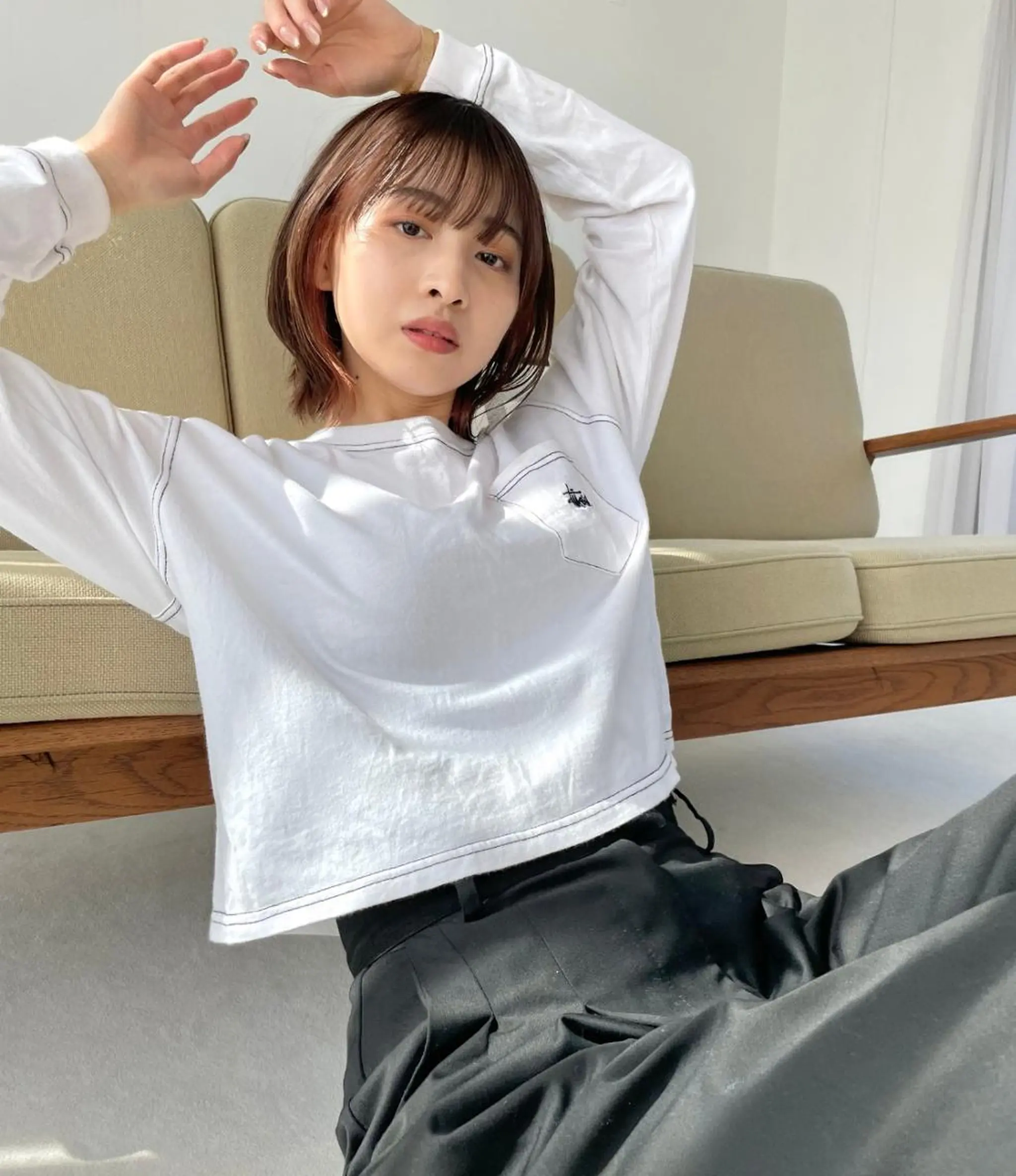 ショート 河原 亮のヘアスタイル