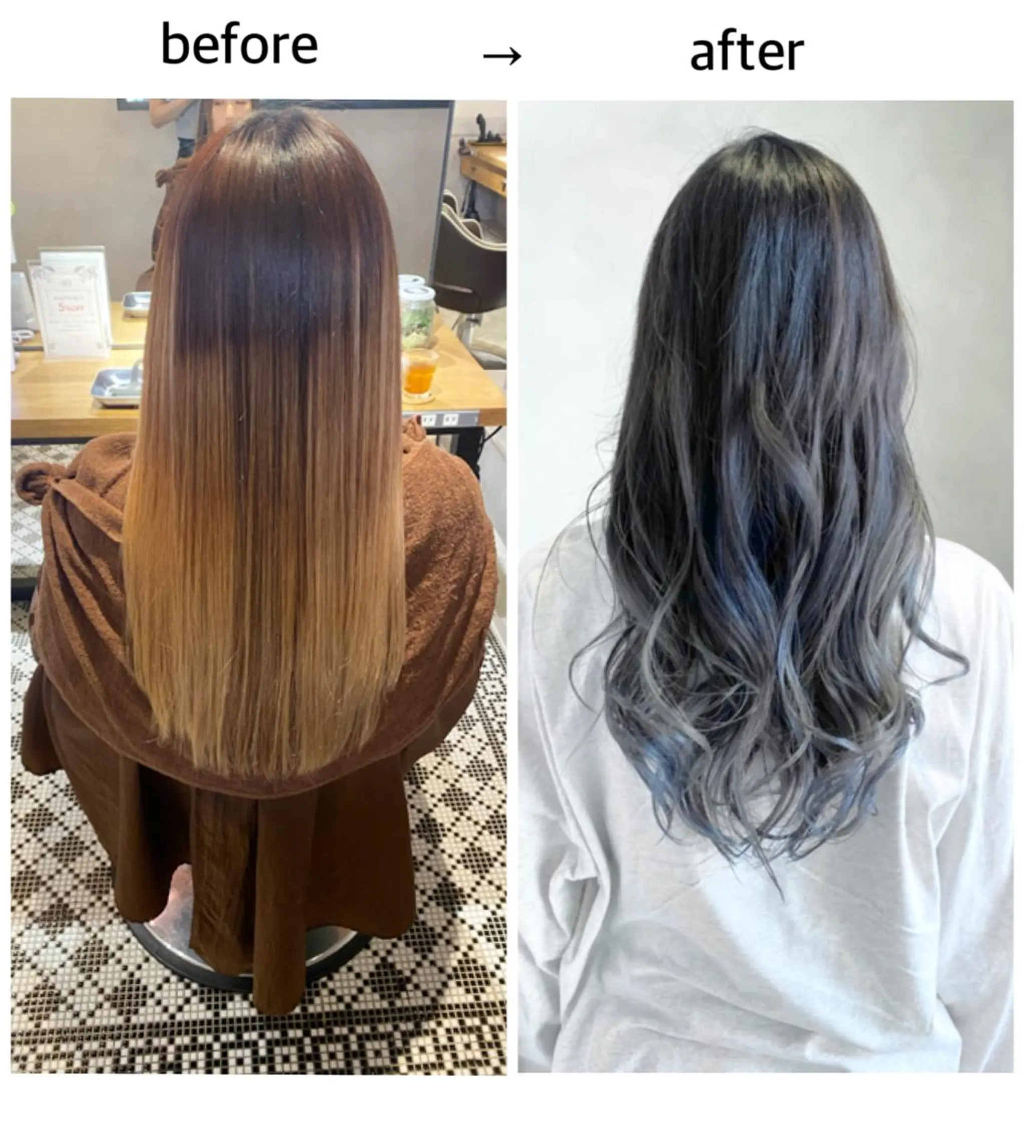ロング motel所属・モデルや芸能人も通う ✨マンツーマンサロンのヘアスタイル