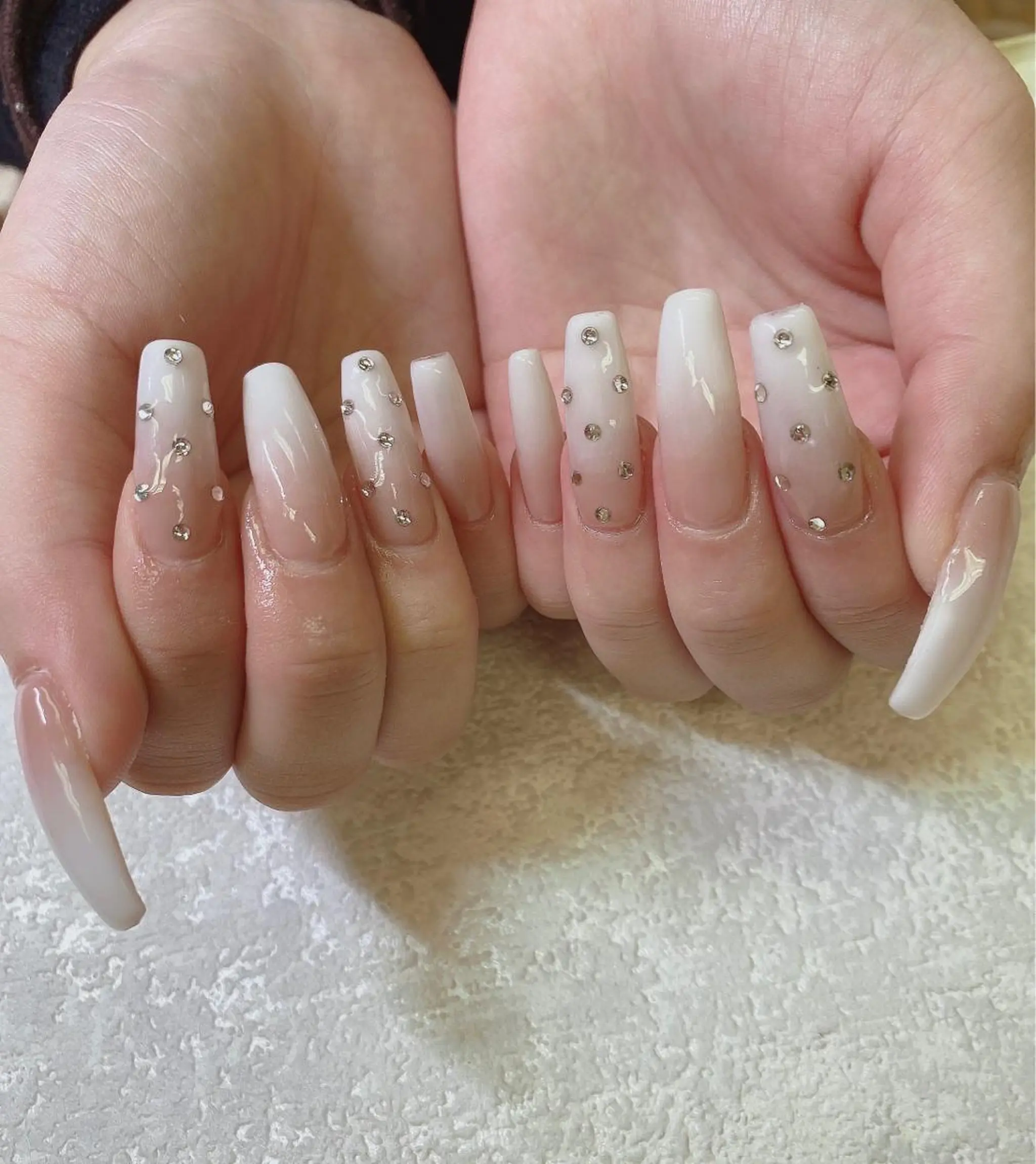 セミロング ハンドネイル JNA認定講師🌸 RIEのネイルデザイン