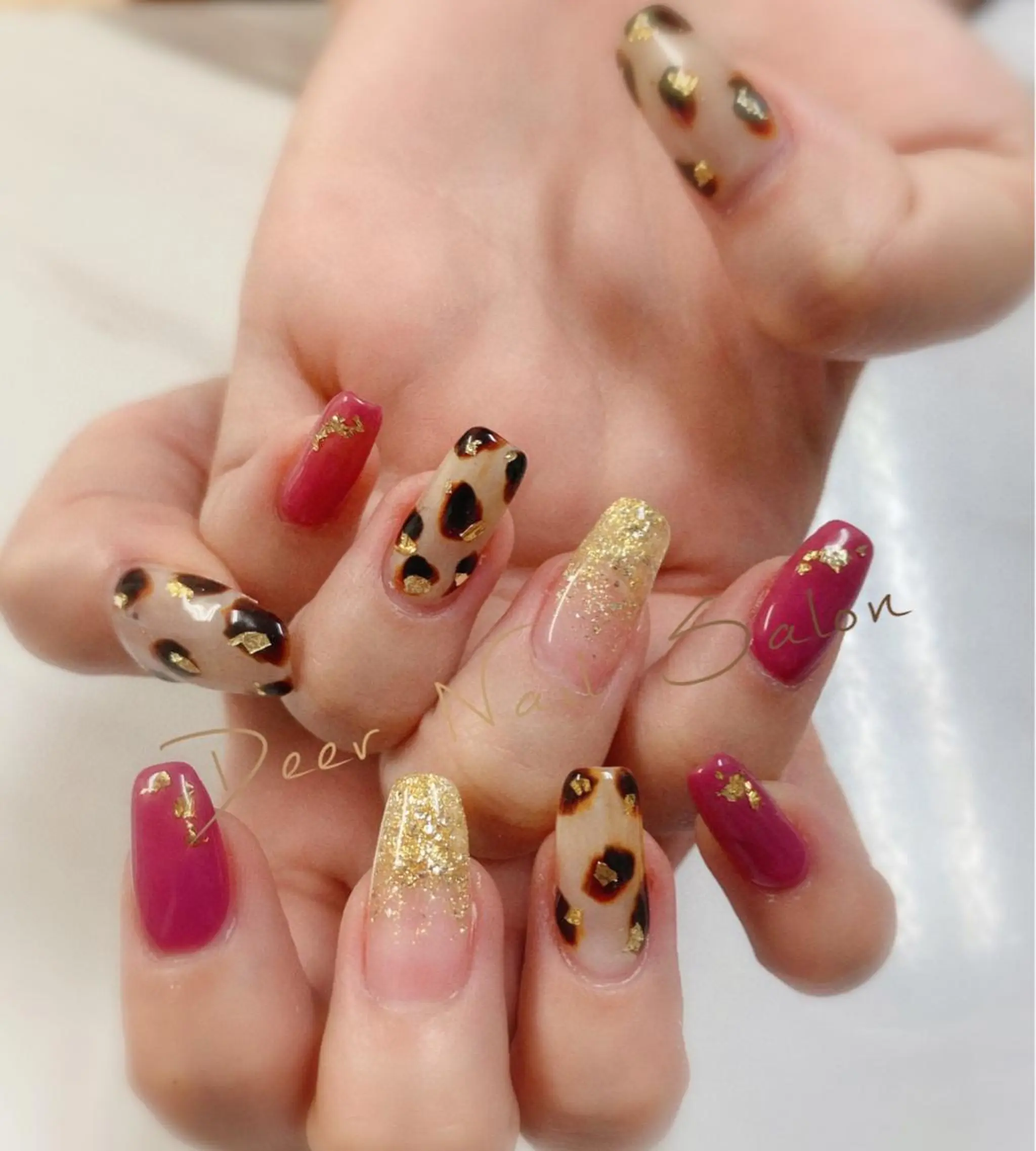 ネイル ハンドネイル Peachy 🍑のネイルデザイン