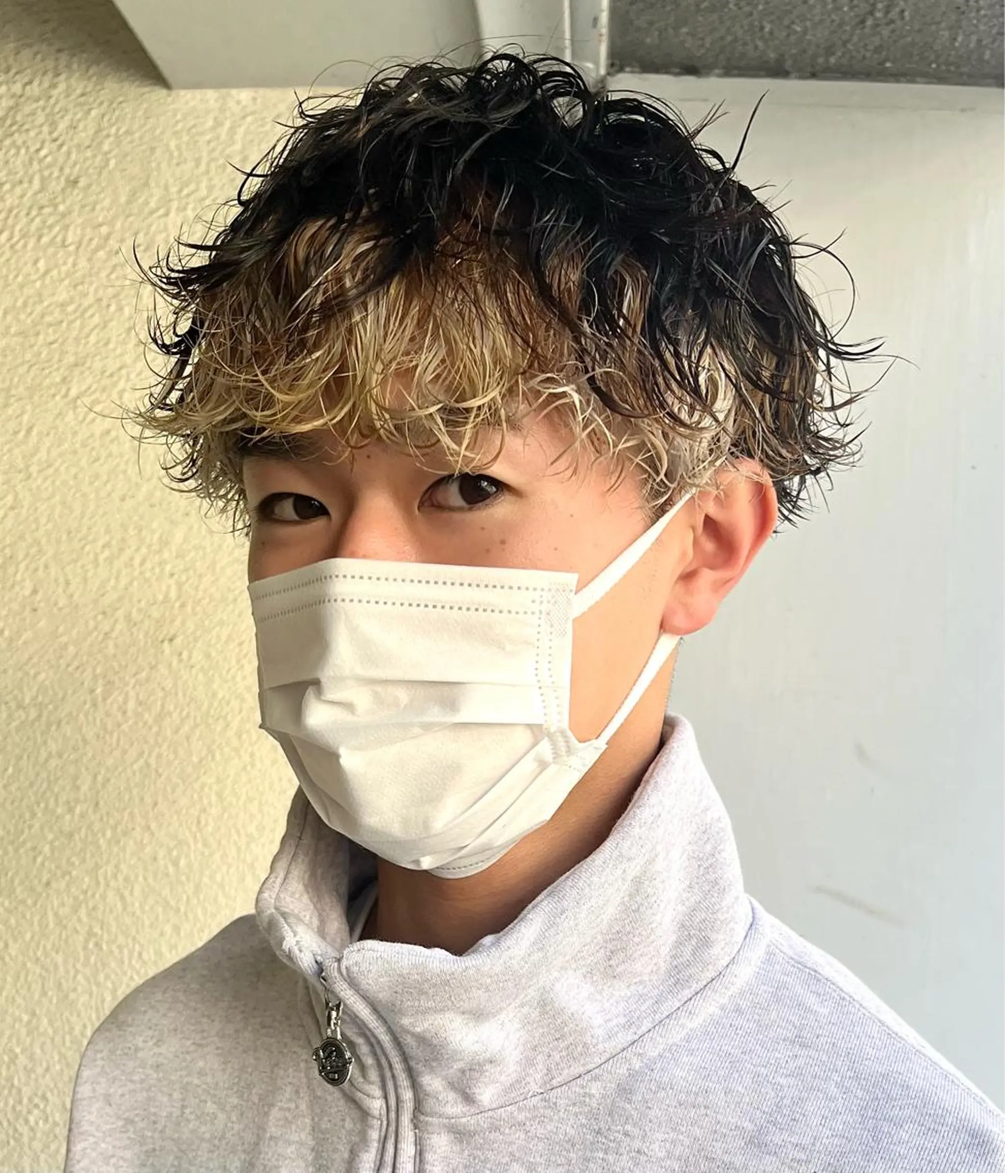 パーマ メンズ カット パーマ 猪原 海斗メンズパーマのヘアスタイル