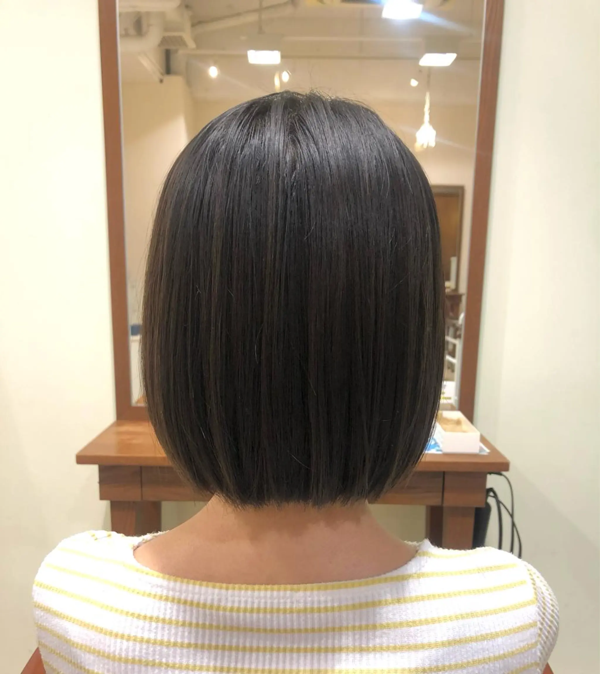 ショート カット 縮毛矯正 ニイムラ ミキのヘアスタイル
