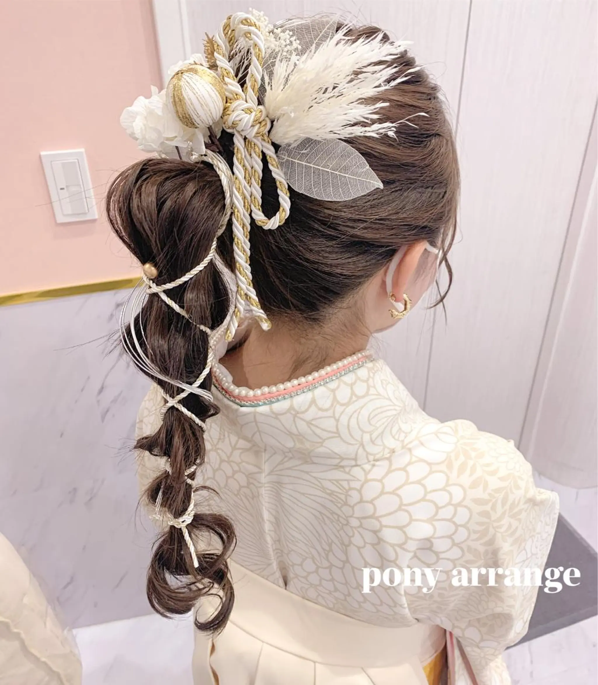 ヘアアレンジ 着付け Aries🫧 missa𓂃🤍のヘアスタイル