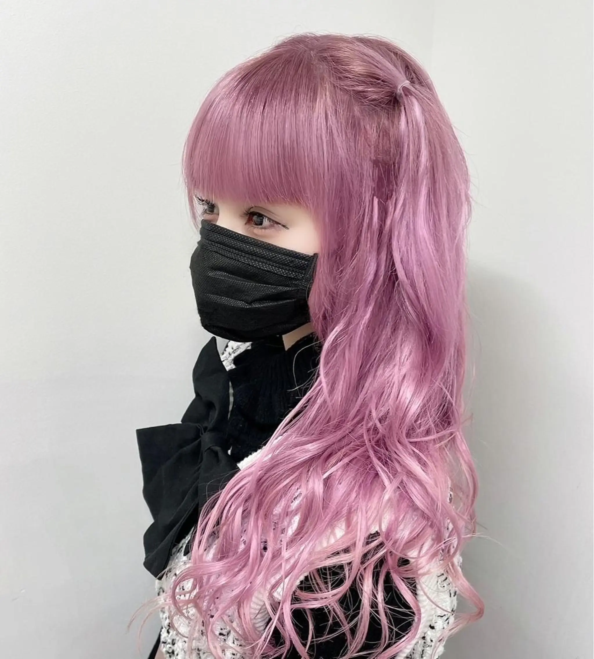 ロング ヘアカラー SALOWIN新宿三丁目East3階所属・アイドルヘア 💓清水拓実のヘアスタイル