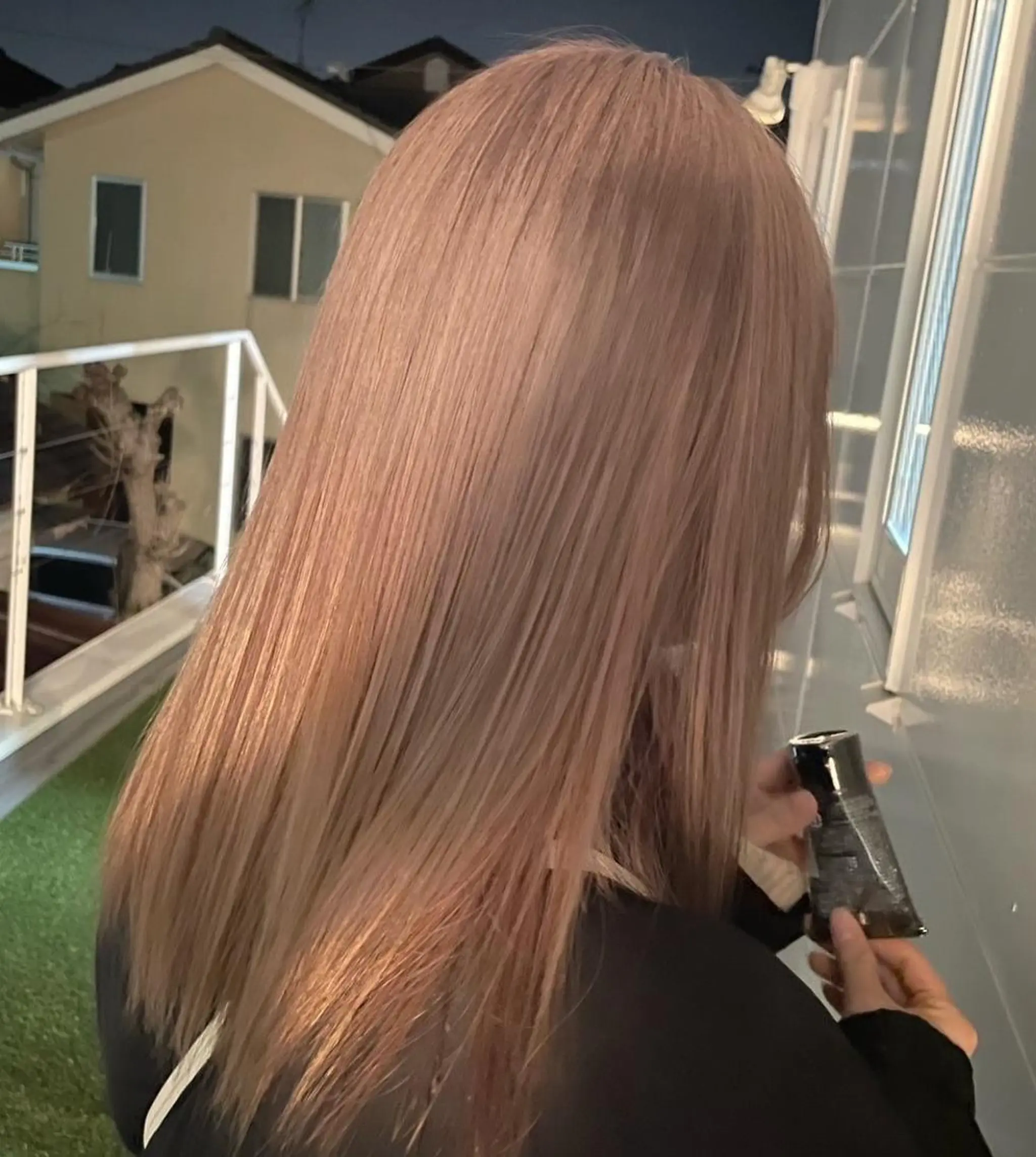 セミロング まろみ暖色× chia🕯のヘアスタイル