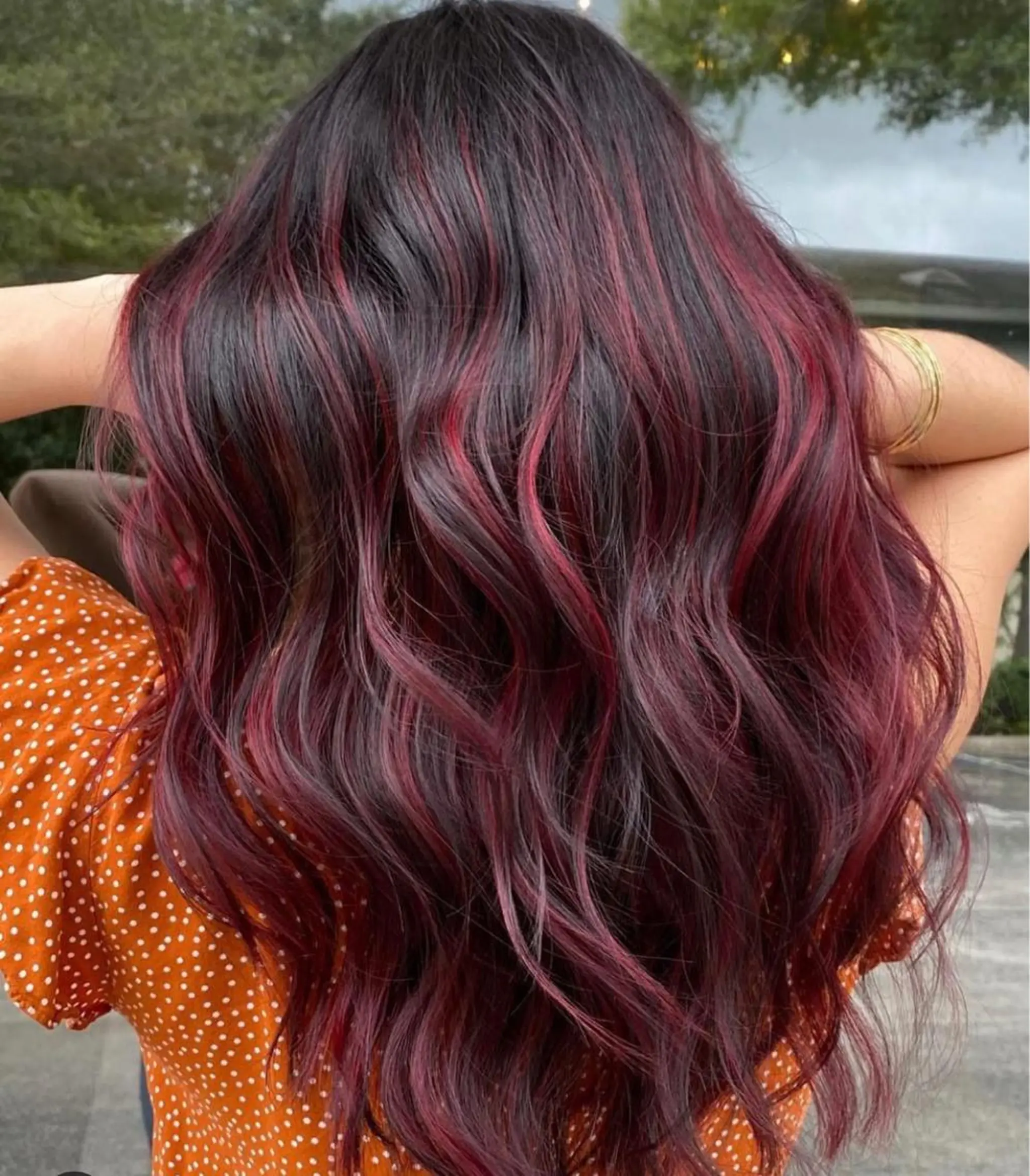 ロング ヘアカラー トリートメント EARTH湘南台店 ⭐️モリモトのヘアスタイル