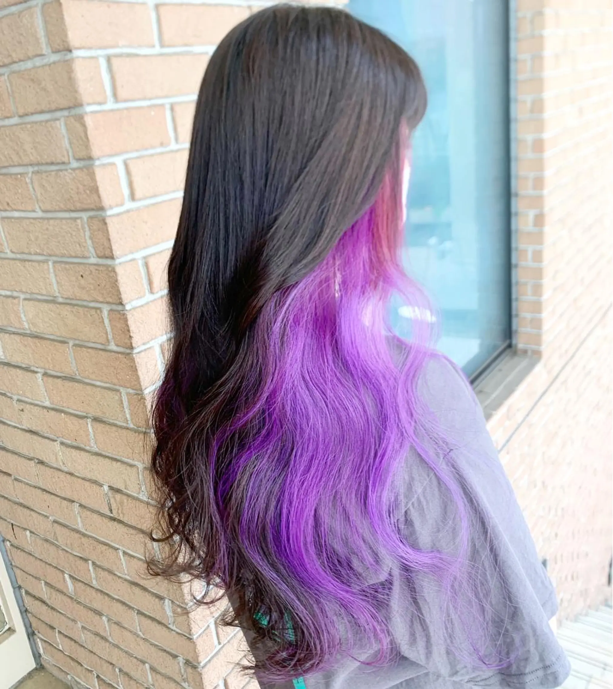 セミロング カラー ヘアアレンジ ブリーチ ヘアカラー ピンクカラー🩷 ヘアセットＮＯ.1のヘアスタイル