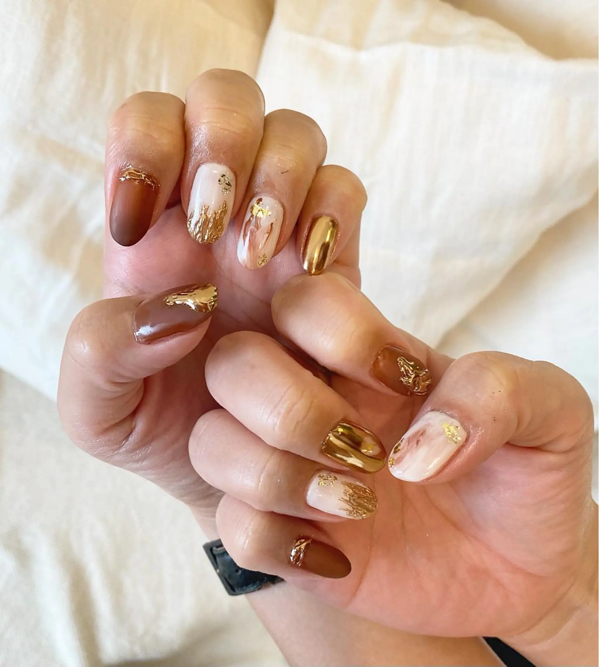 ネイル ニュアンスネイル ハンドネイル nail salon CHEのネイルデザイン