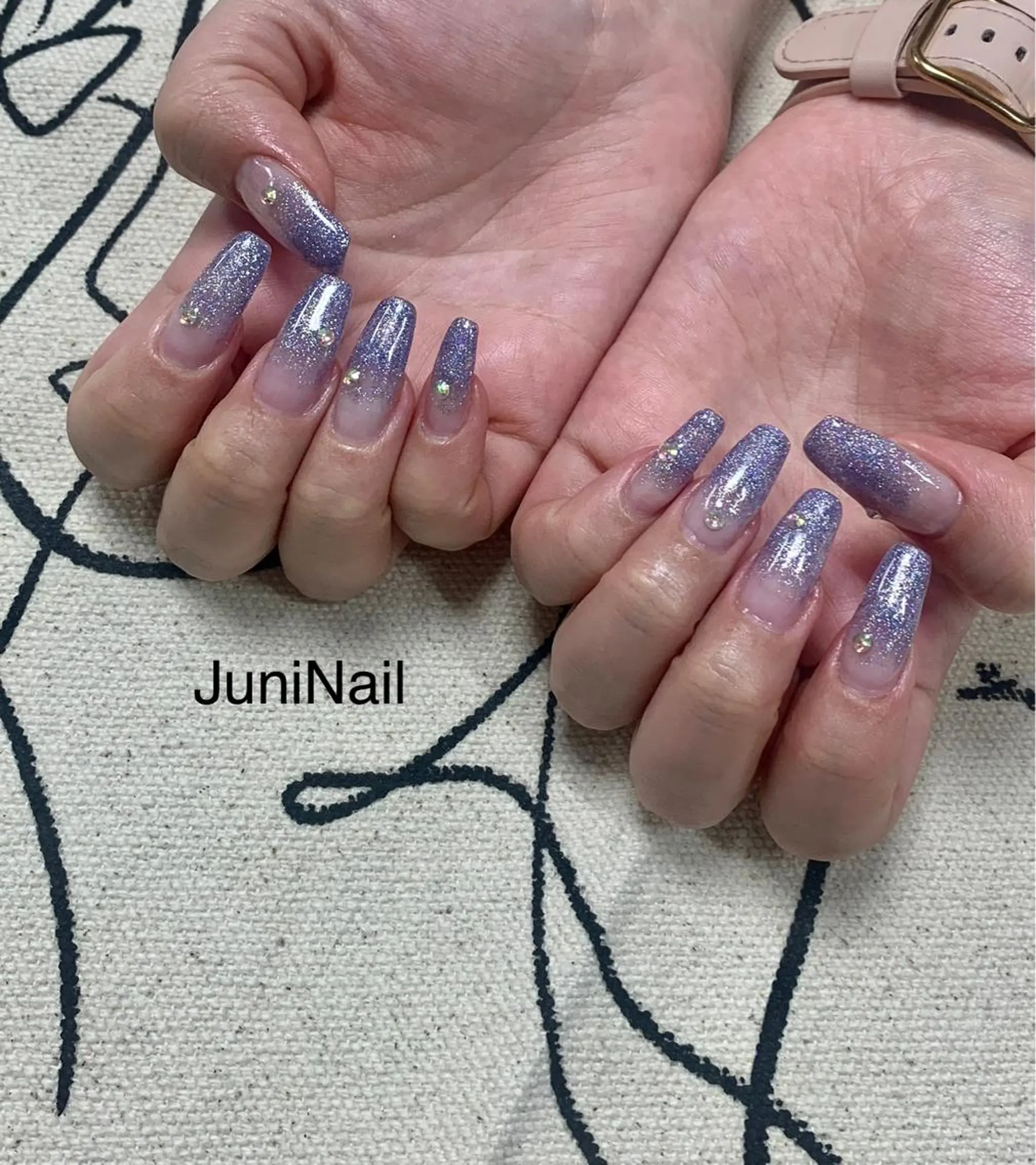 ネイル ハンドネイル JuniNail韓国 ネイリストsuのネイルデザイン