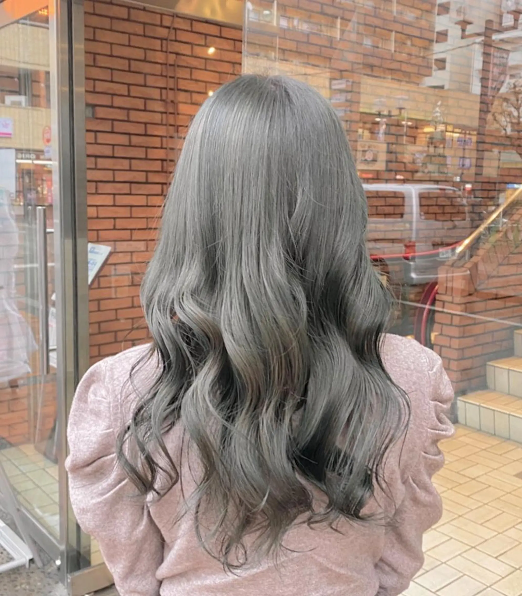 ロング カット ヘアカラー トリートメント motel所属・モデルや芸能人も通う ✨マンツーマンサロンのヘアスタイル