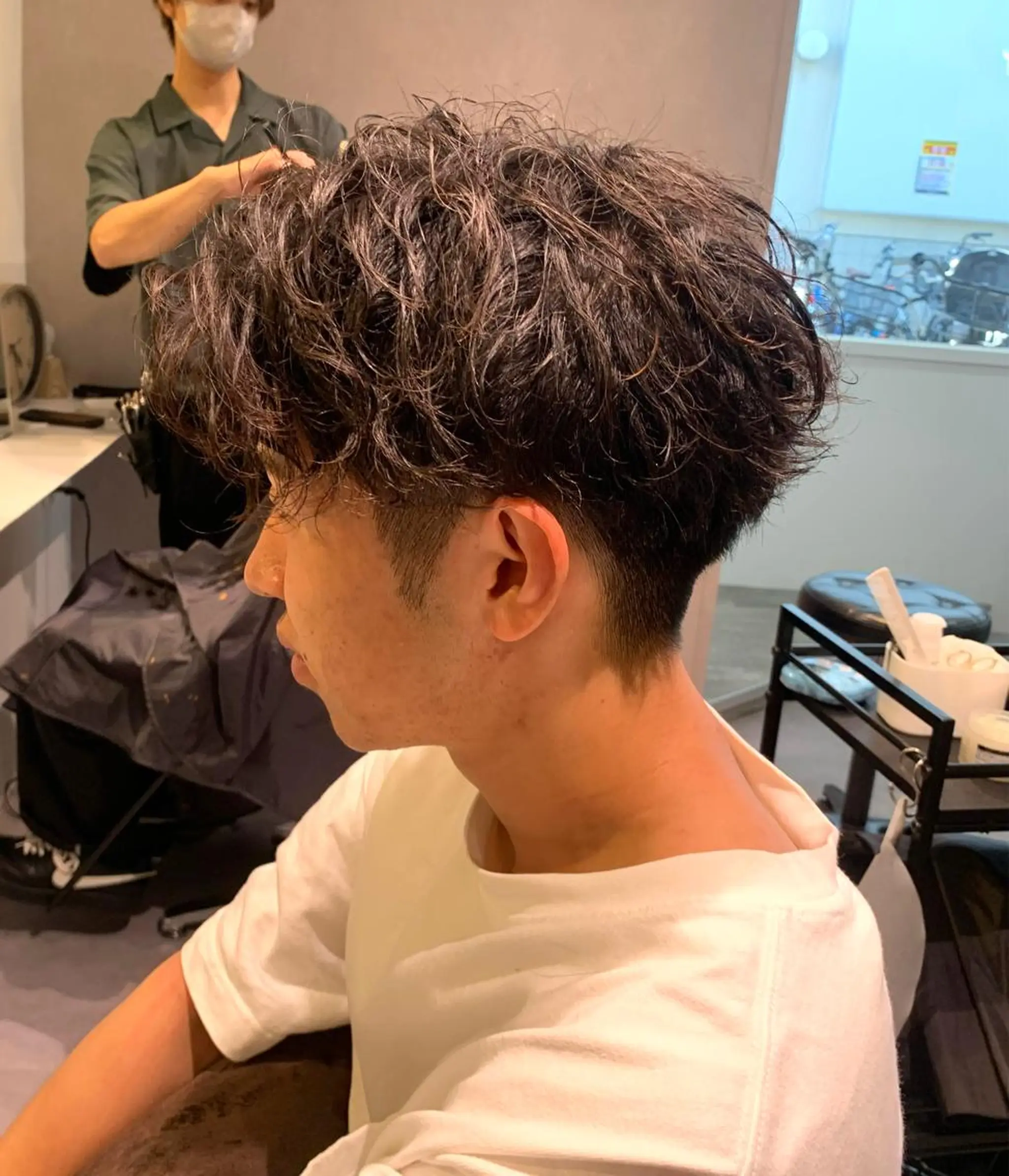 メンズ 濱口 健慎のヘアスタイル
