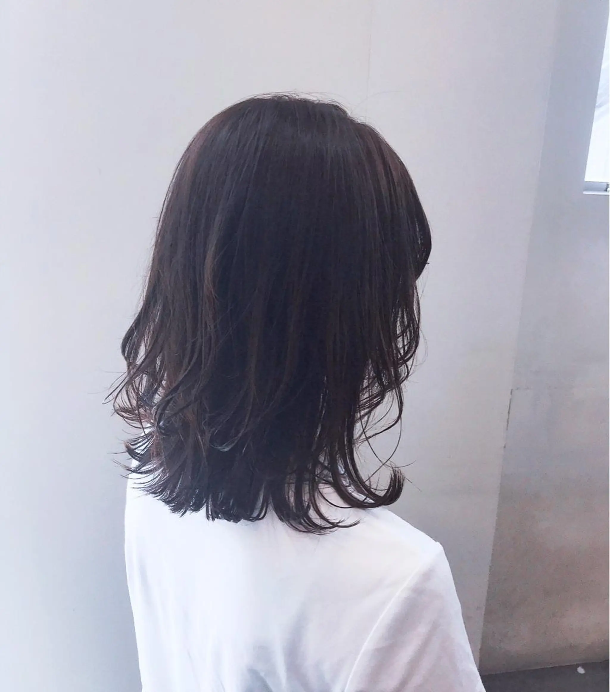 セミロング カット ヘアカラー トリートメント 艶髪/巻ける縮毛矯正 /髪質改善naoのヘアスタイル
