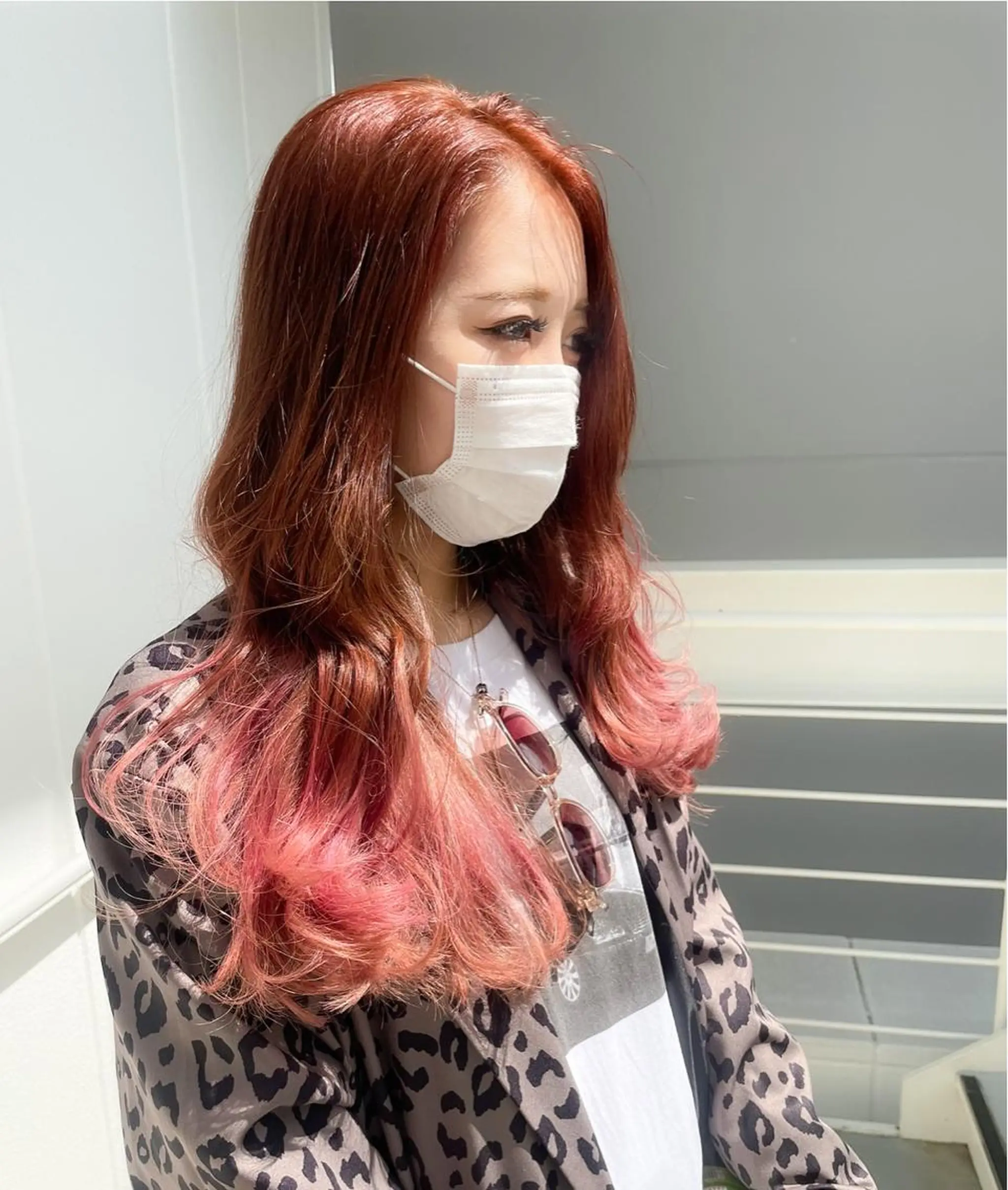 ロング ボブ デート ハイライト 髪質改善 韓国風ヘア カット ヘアカラー トリートメント 【20代ダメージ毛に 髪質改善】のヘアスタイル