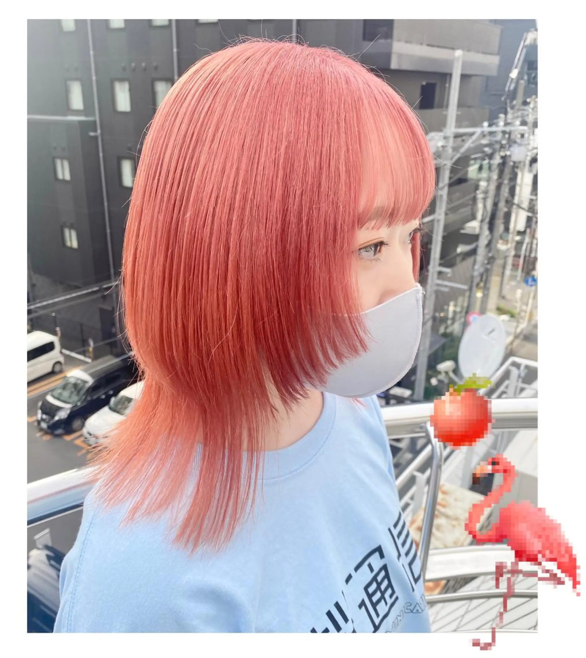 ショート カラー カット ヘアカラー GARU-ガル-所属・TSUNO🦖 派手髪/オタク美容師のヘアスタイル