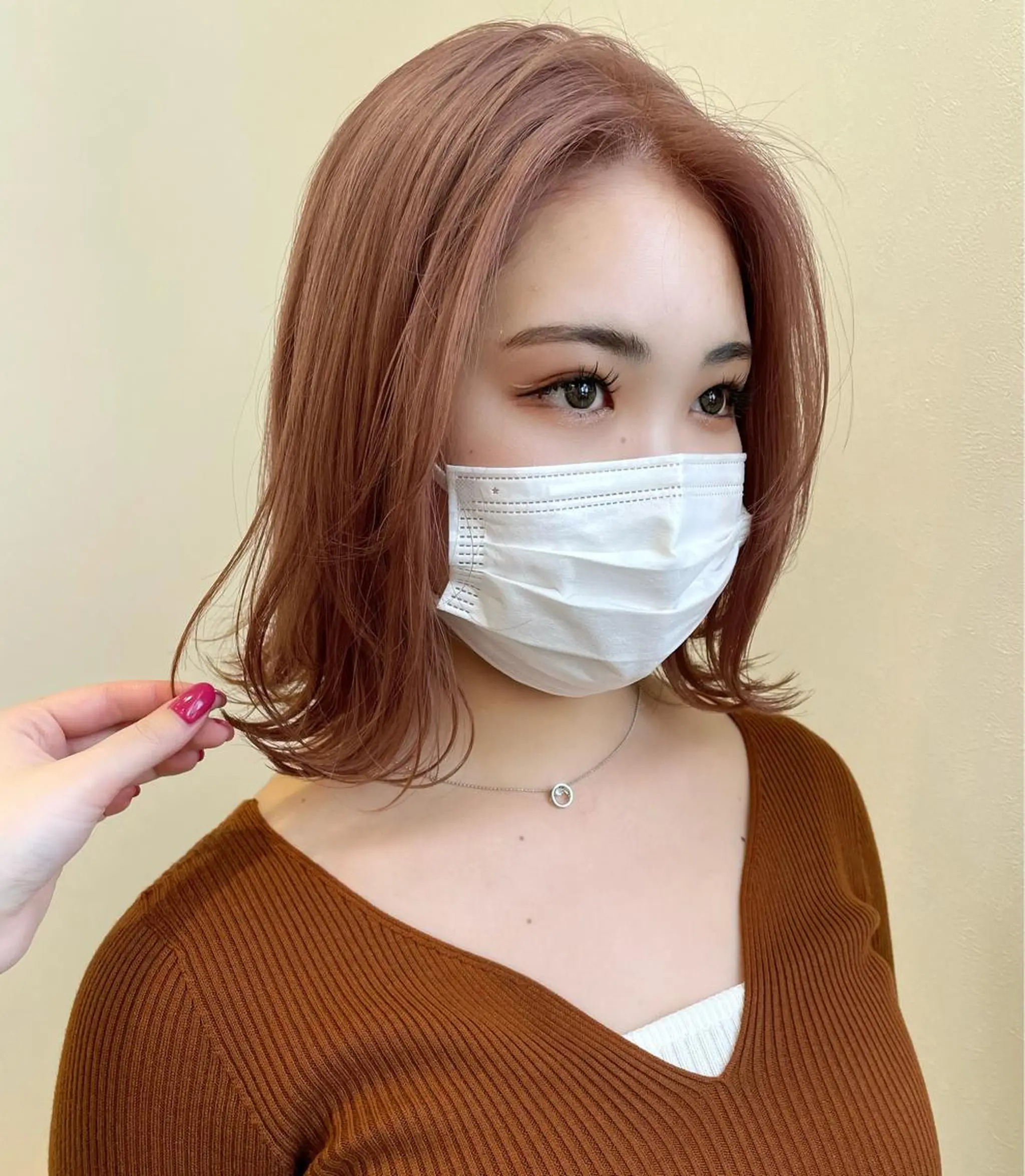 ミディアム カラー ブリーチ mir所属・柿沼 未夢のヘアスタイル