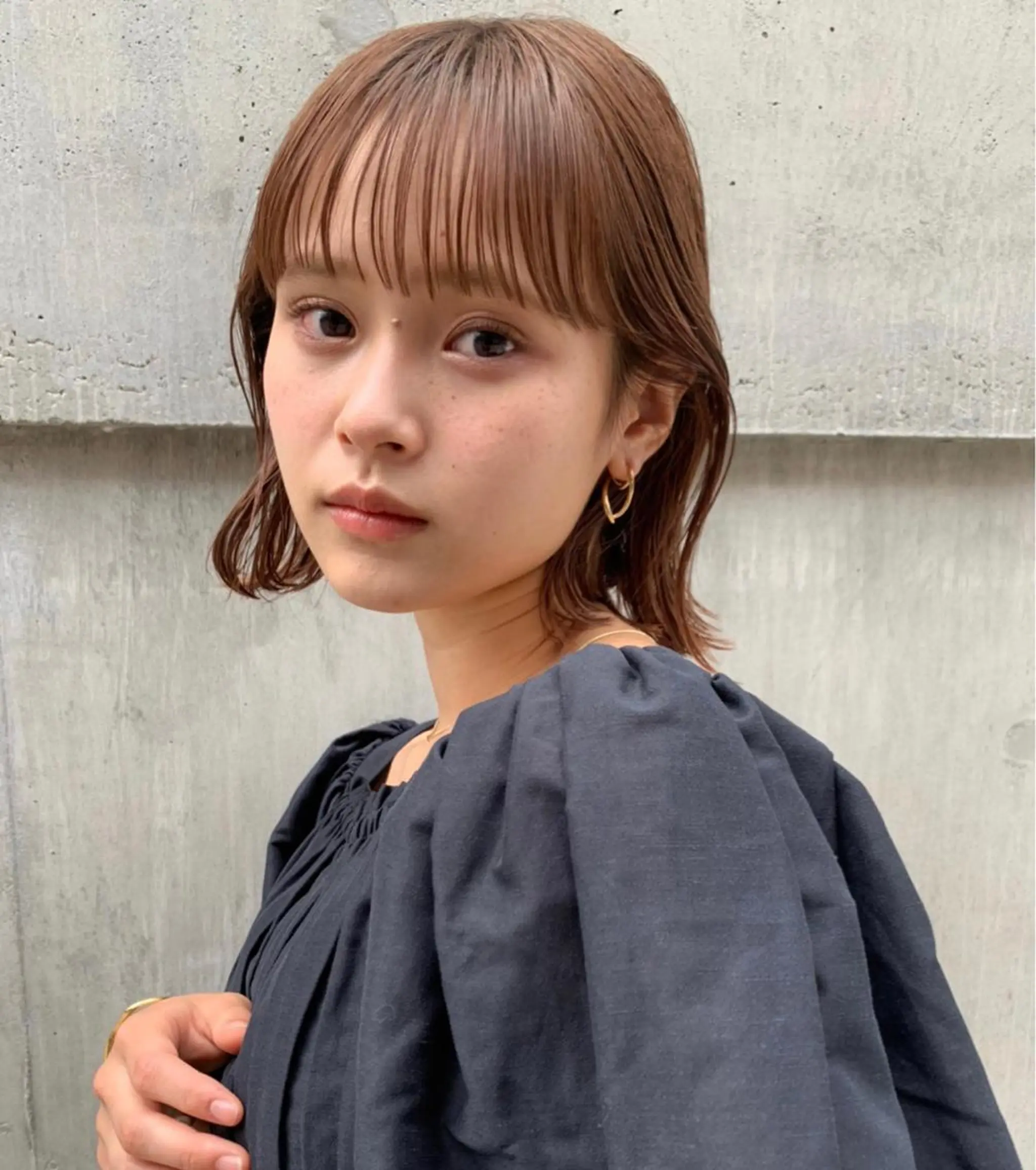 ショート カラー ヘアアレンジ ANY大宮所属・モテ髪🐈‍⬛🌙 aMiのヘアスタイル