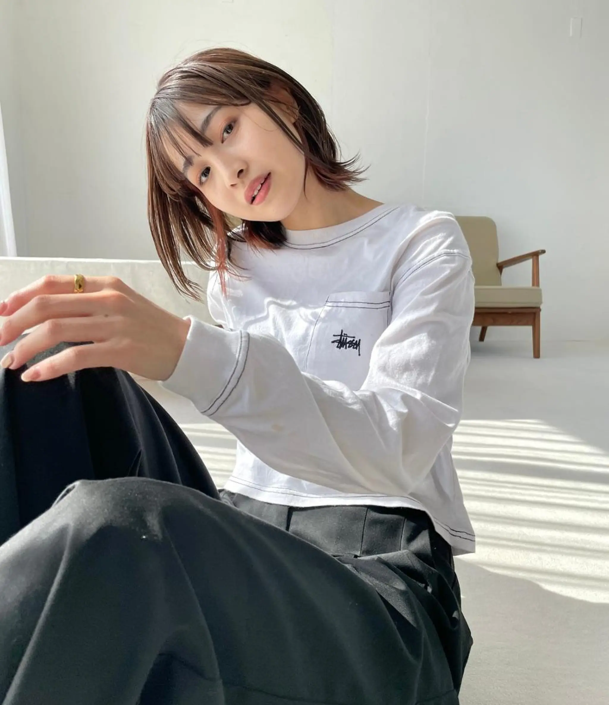 ショート 河原 亮のヘアスタイル