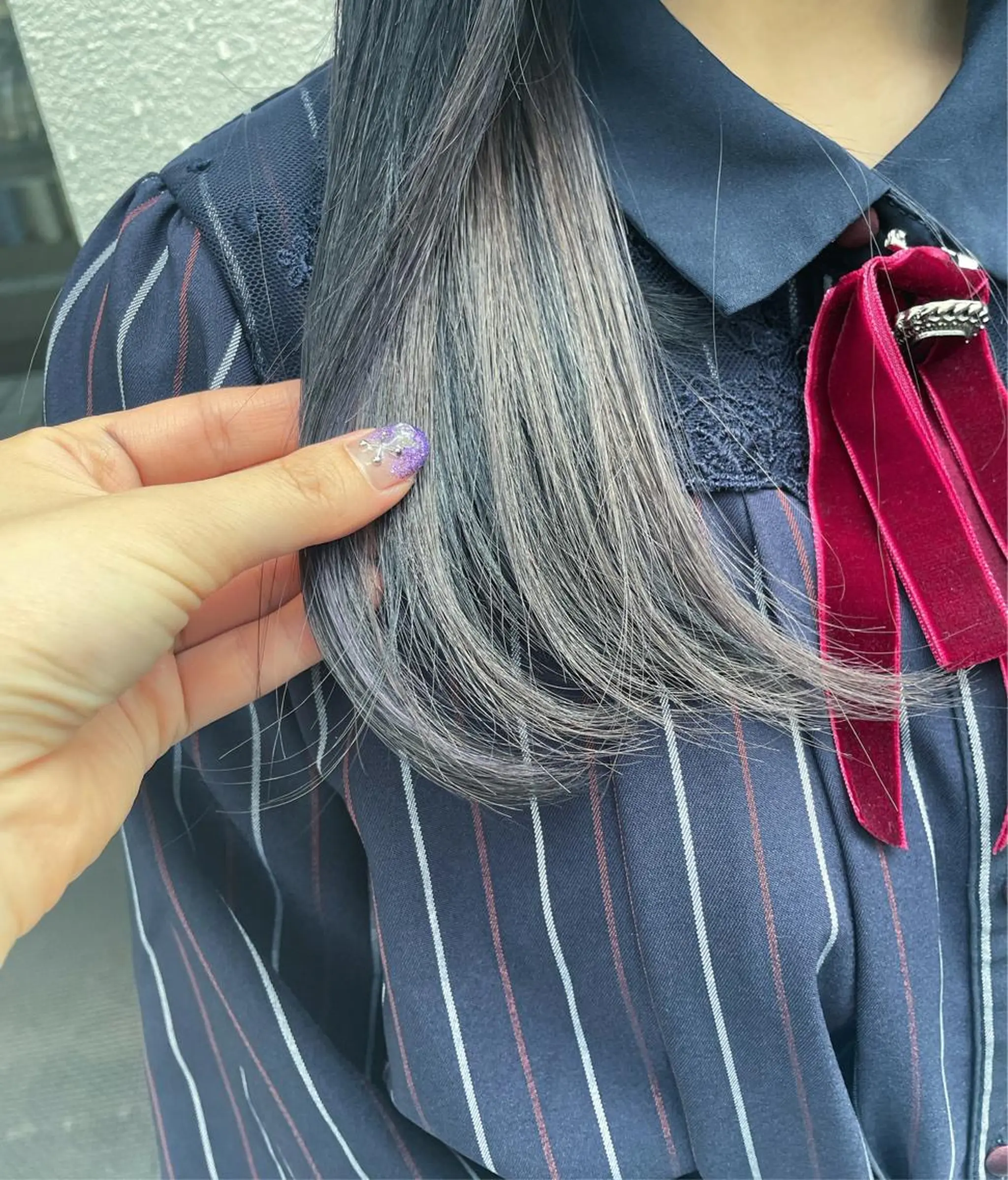 ロング キルンサンピアン所属・ナチュラルカラー 児玉優香のヘアスタイル