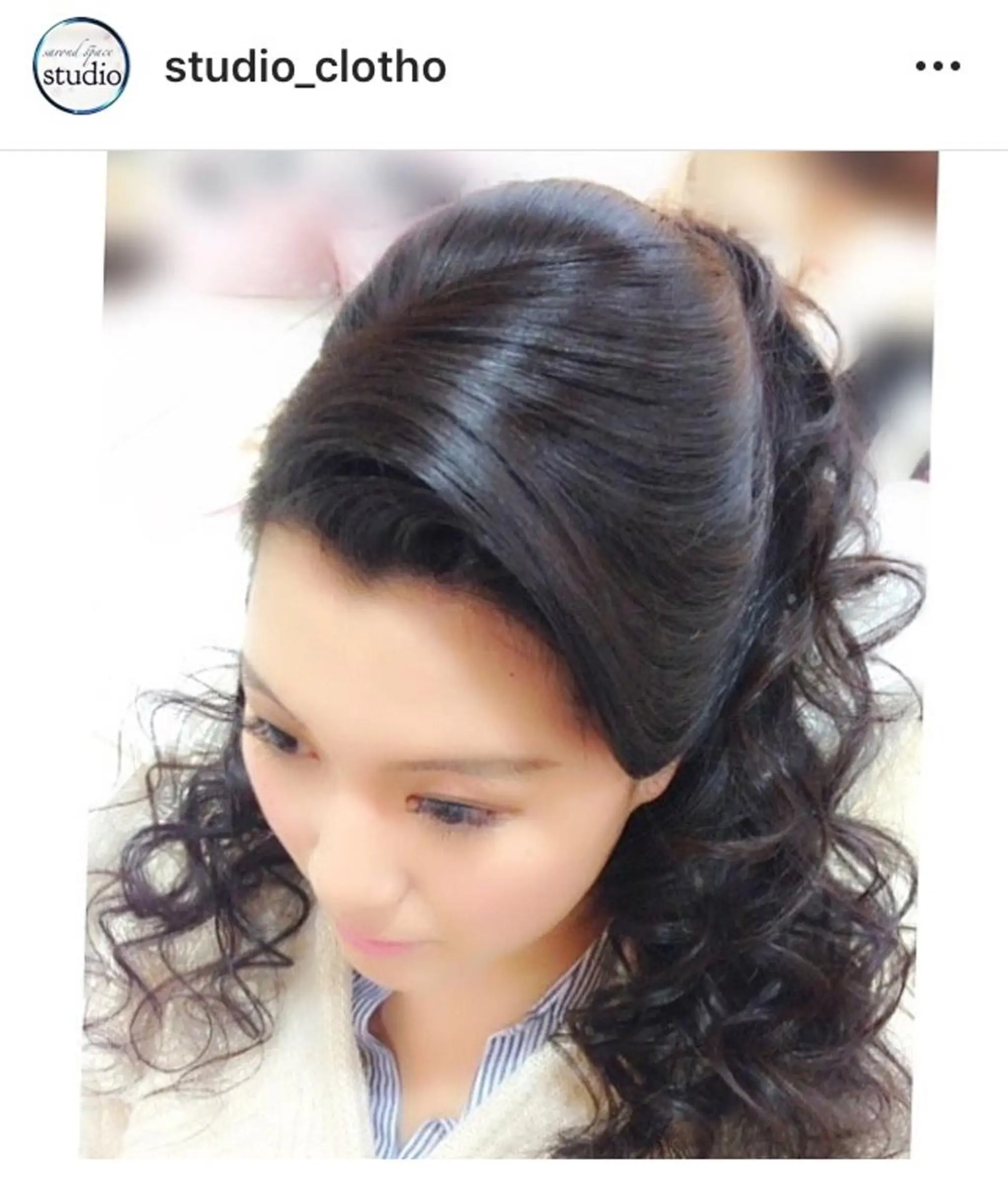 ヘアアレンジ ハーフアップ 京都.祇園セットサロン:スタジオ ヒロ【Studio hiro】所属・ヒロ(hiro) •スタジオヒロのヘアスタイル