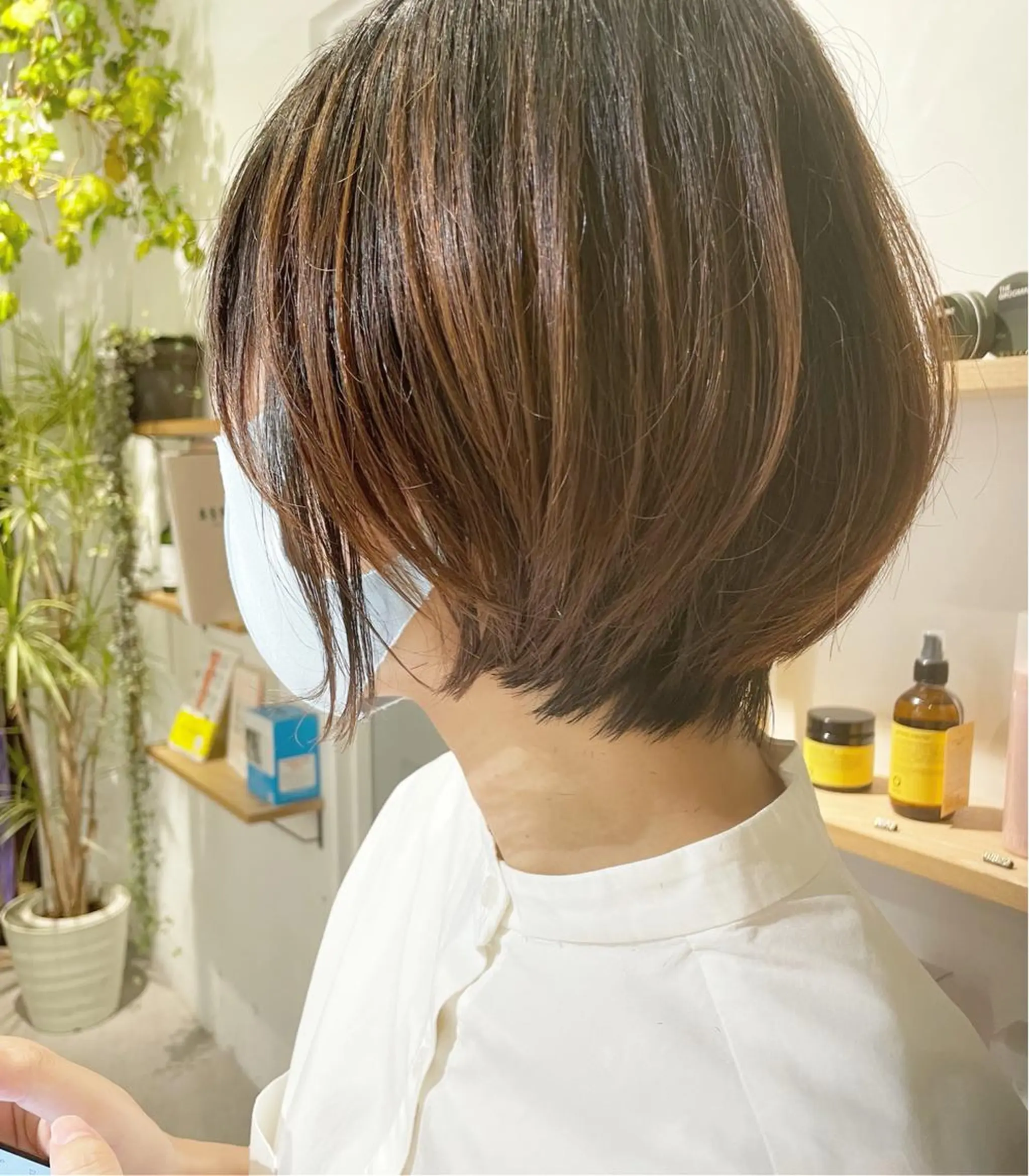 ショート ショートボブ 丸みショート ボブ ショートヘア 表参道【髪質改善】 宮嶋勇太のヘアスタイル